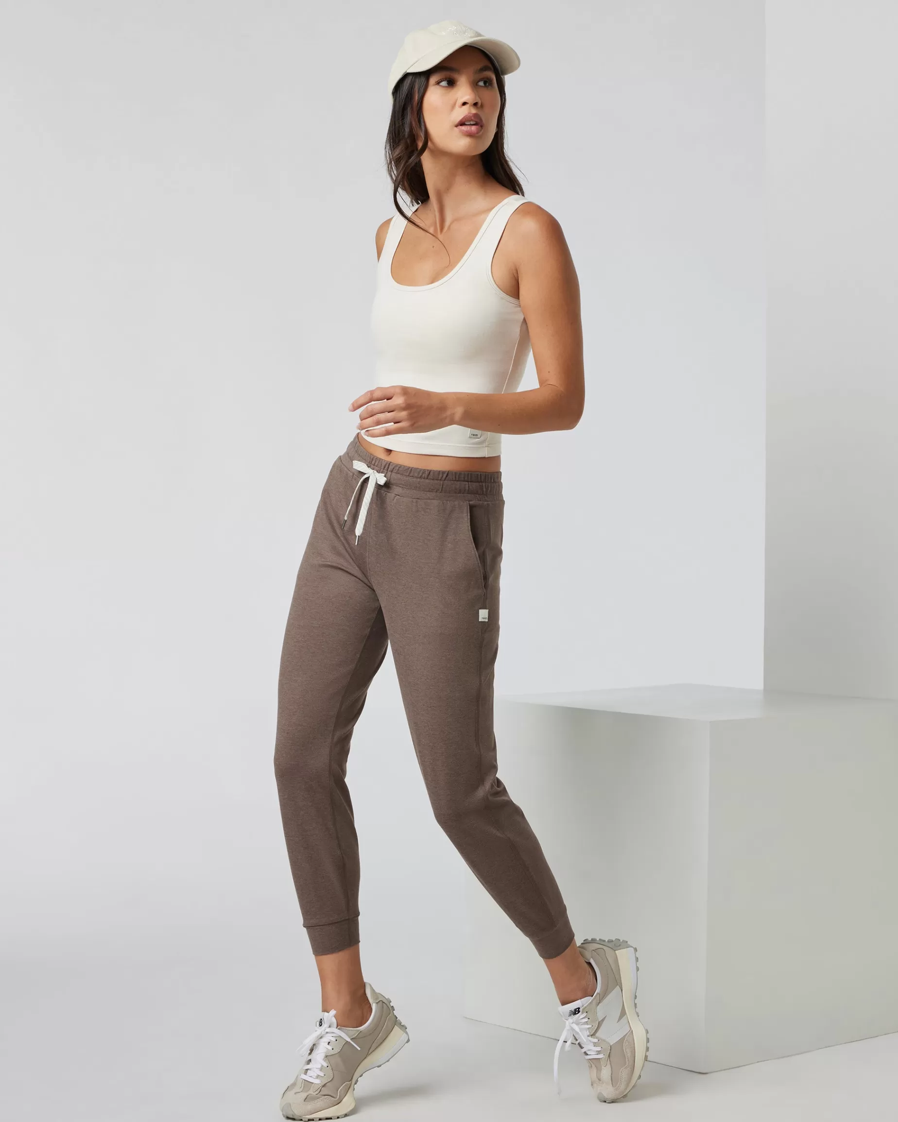 Vuori Performance Jogger FossilHeather Online