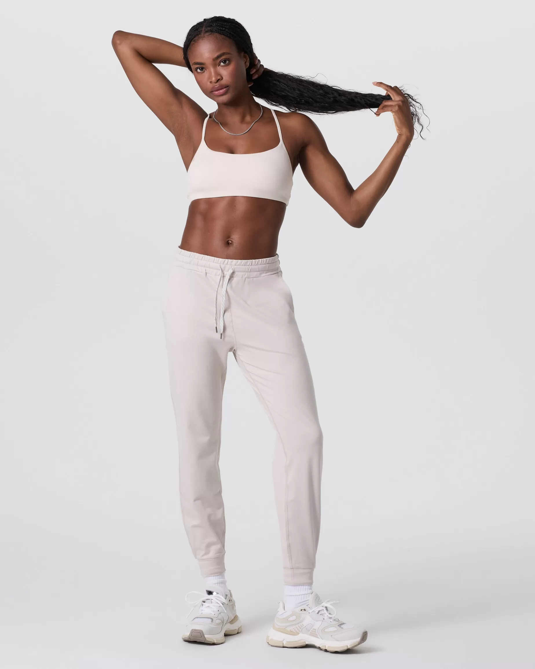 Vuori Performance Jogger EcruHeather Flash Sale