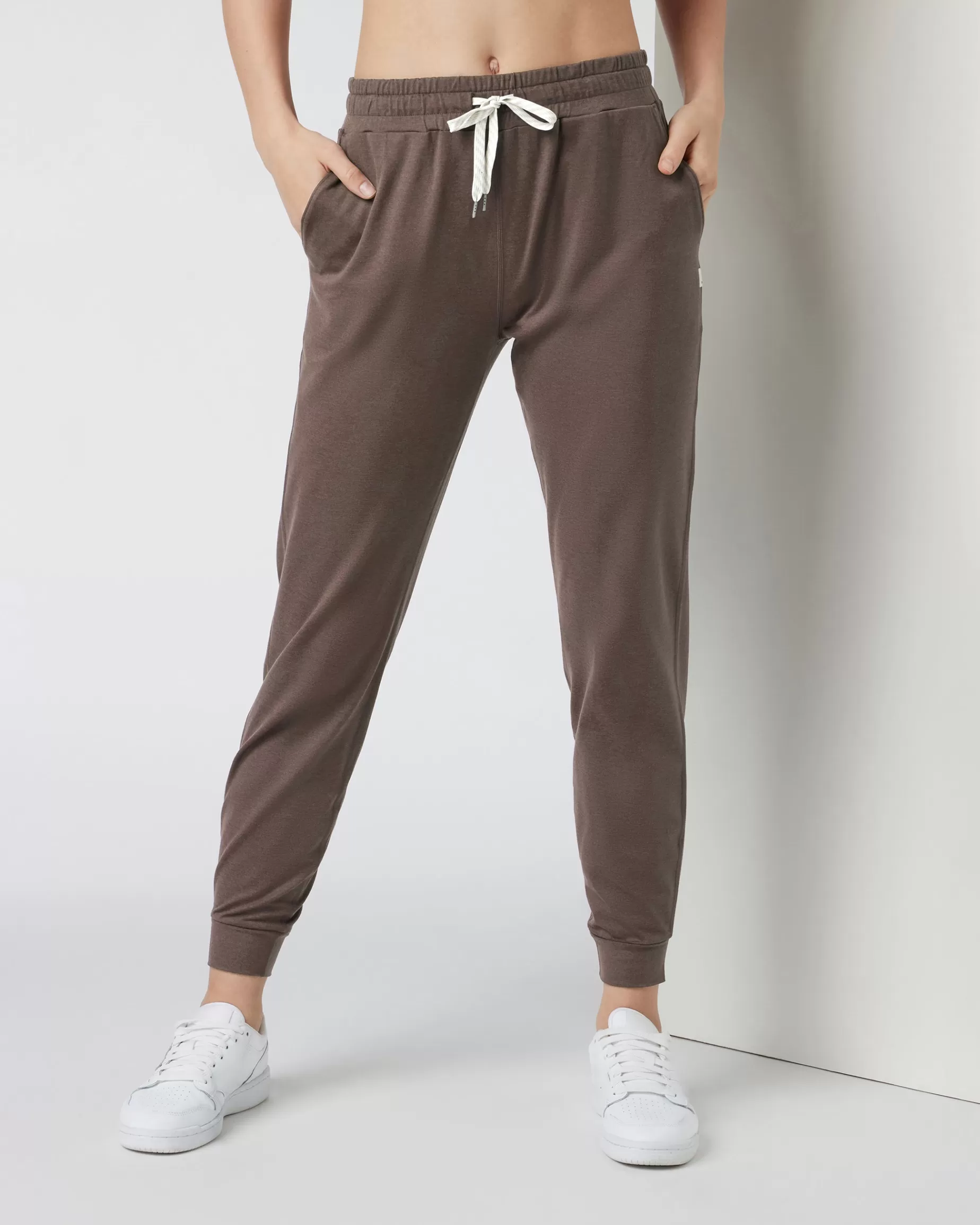 Vuori Performance Jogger - Long FossilHeather Fashion