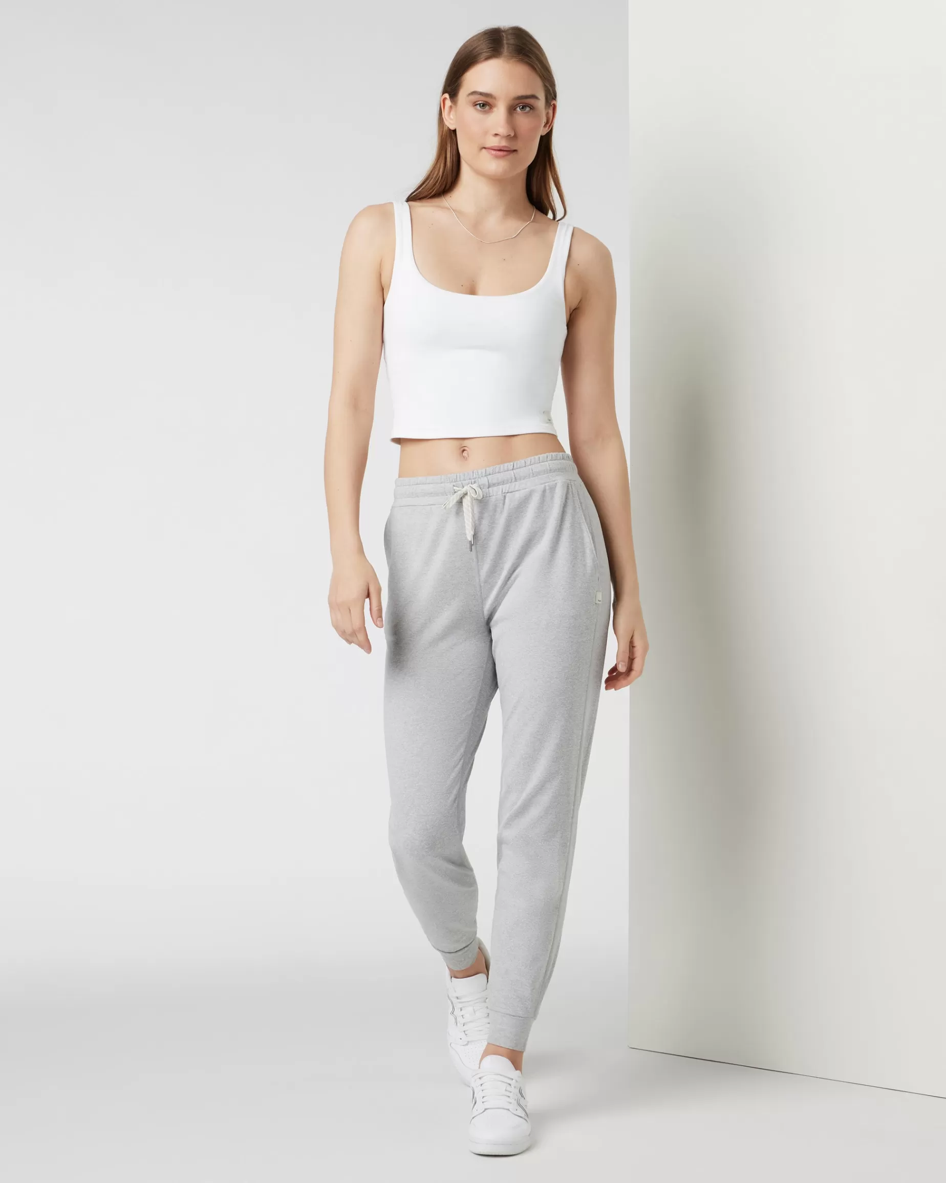 Vuori Performance Jogger - Long PaleGreyHeather New