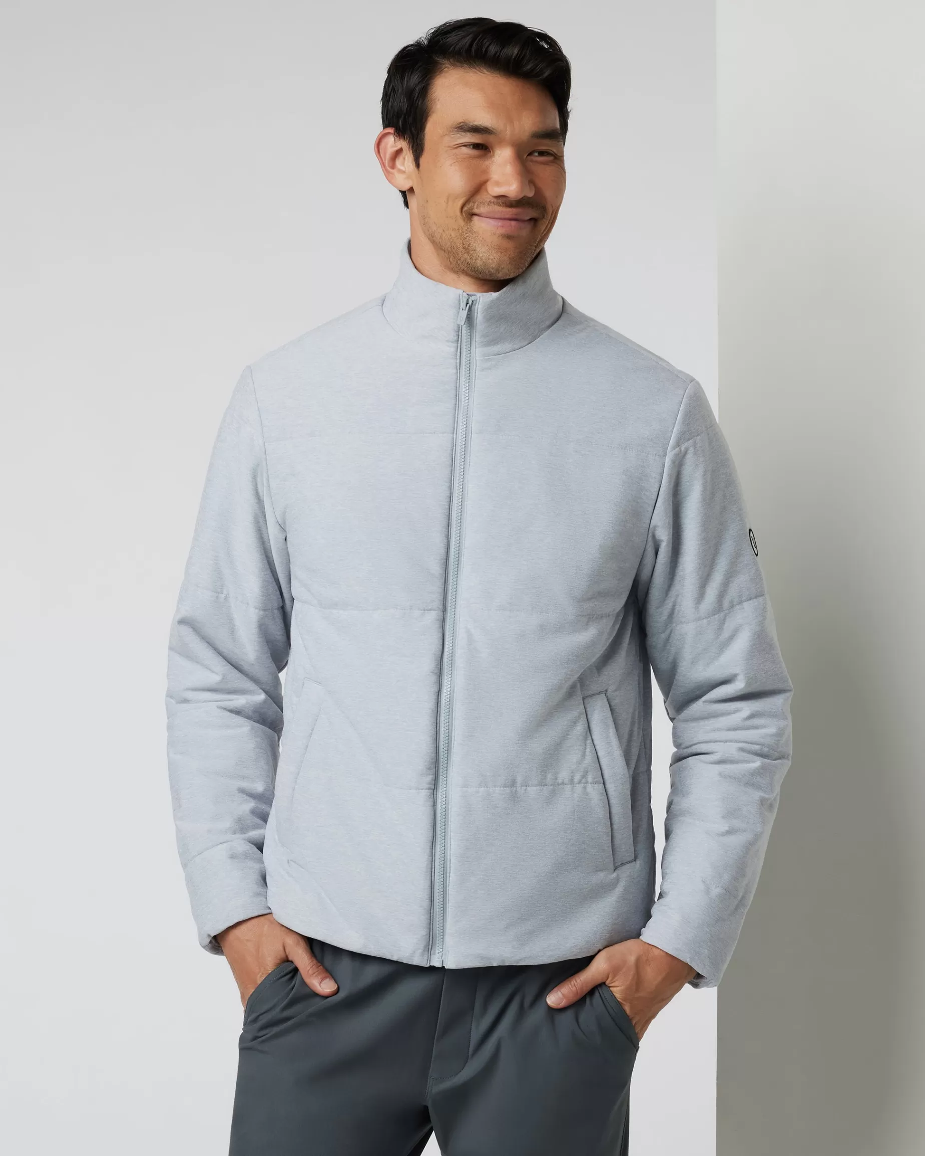 Vuori Ponto Insulated Jacket PlatinumHeather Discount