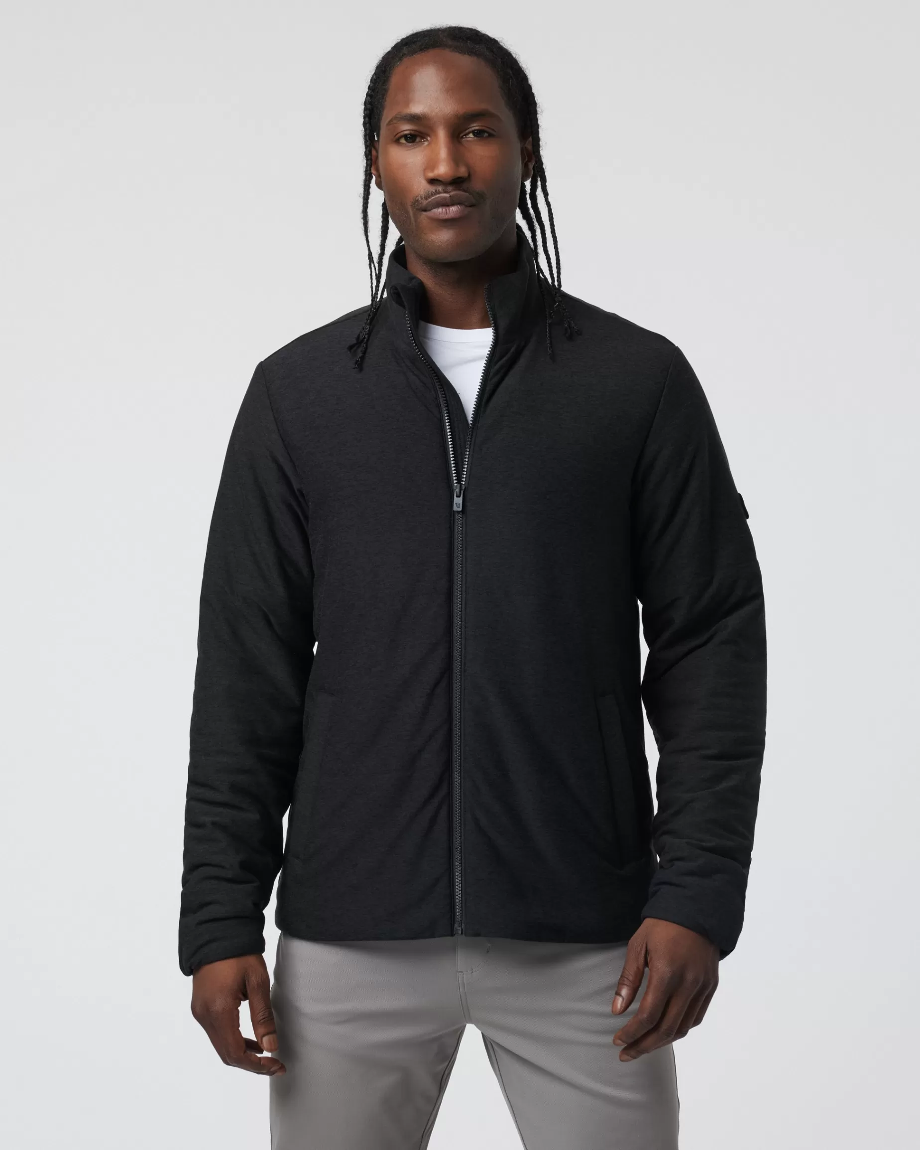 Vuori Ponto Insulated Jacket BlackHeather Clearance