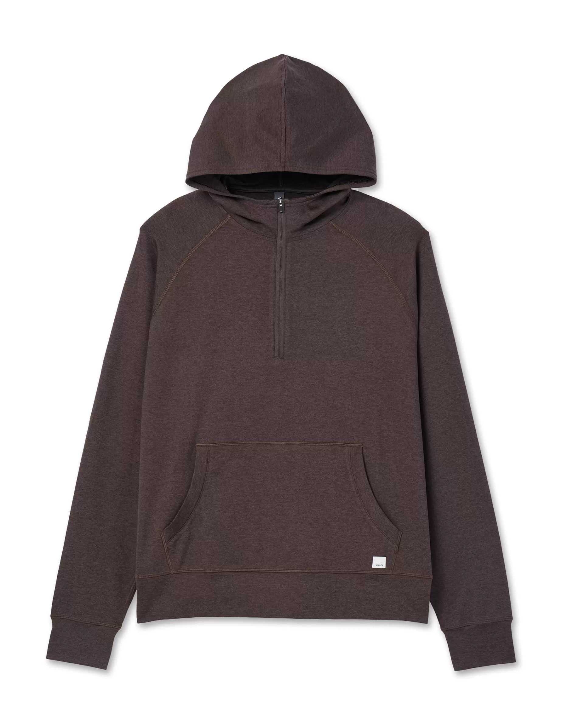 Vuori Ponto Performance Half Zip Hoodie JavaHeather Shop