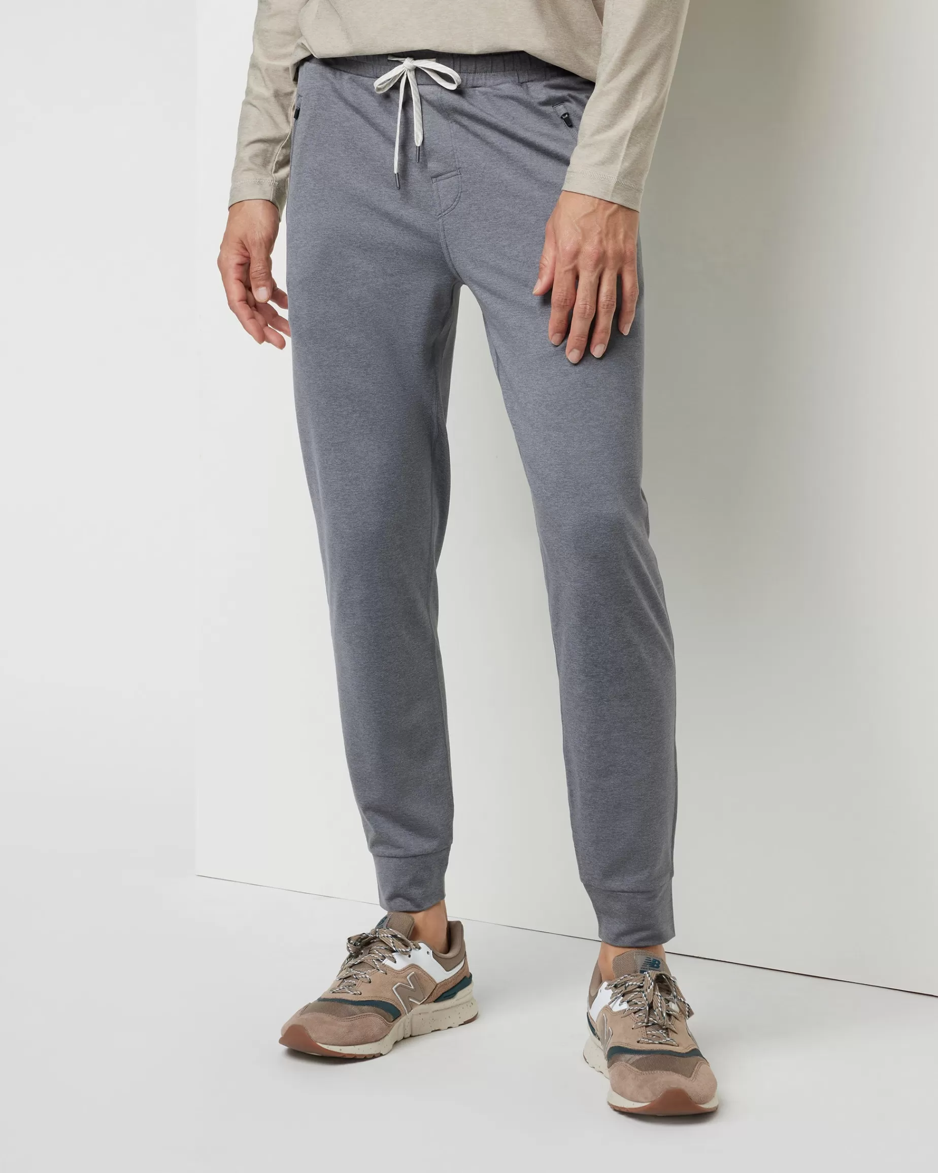 Vuori Ponto Performance Jogger ZincHeather Best
