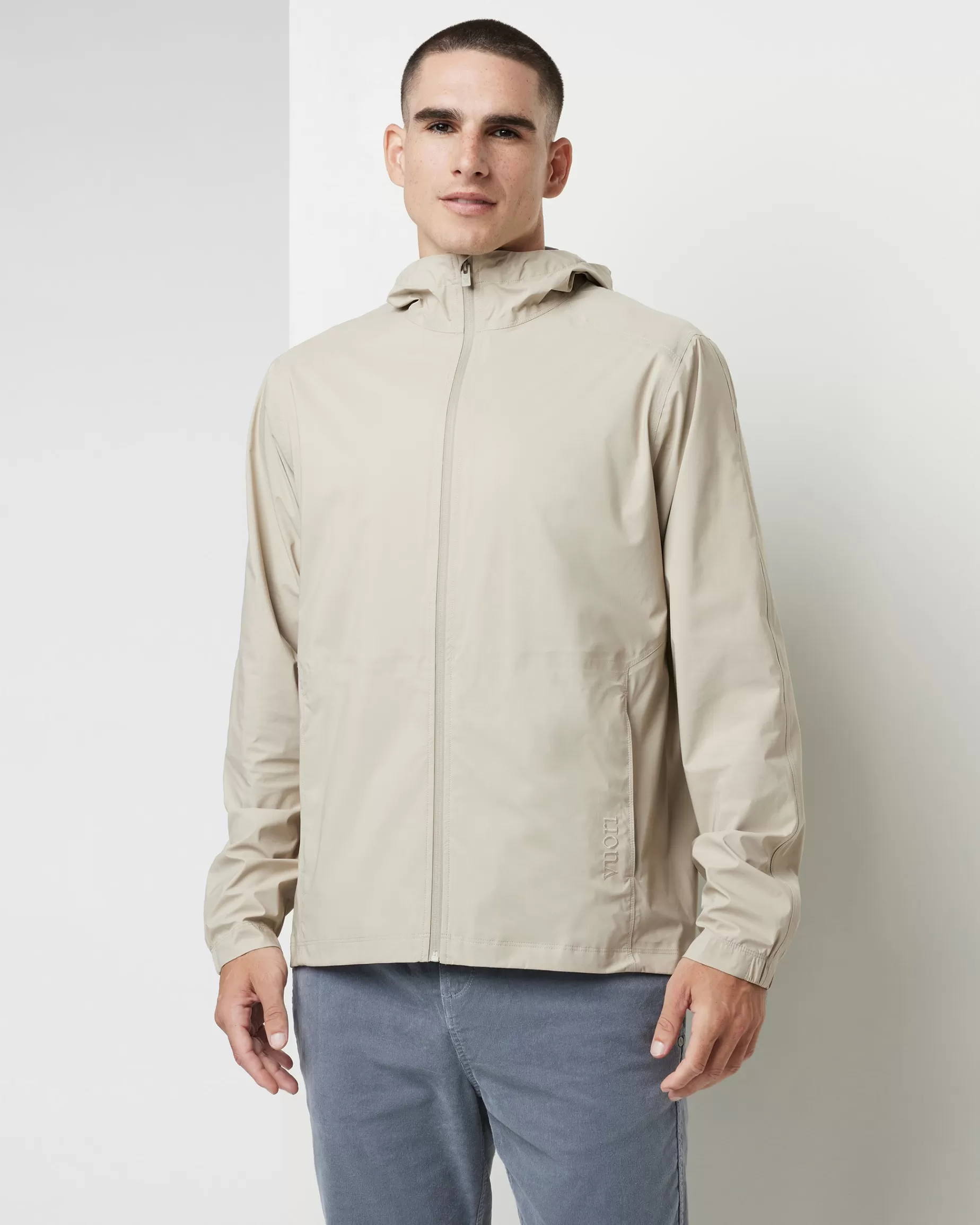 Vuori Rainstorm Packable Jacket Toast Cheap