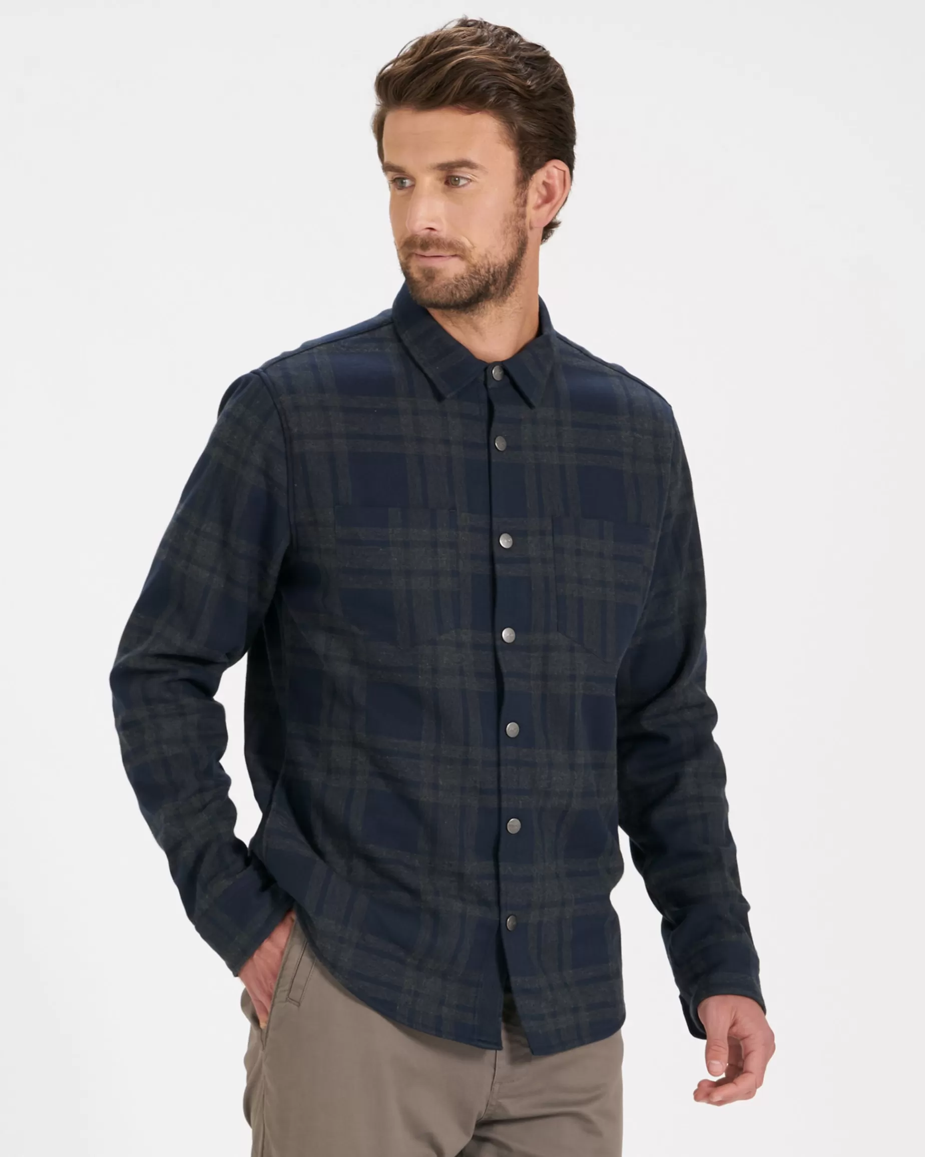 Vuori Range Shirt Jacket Ink Sale