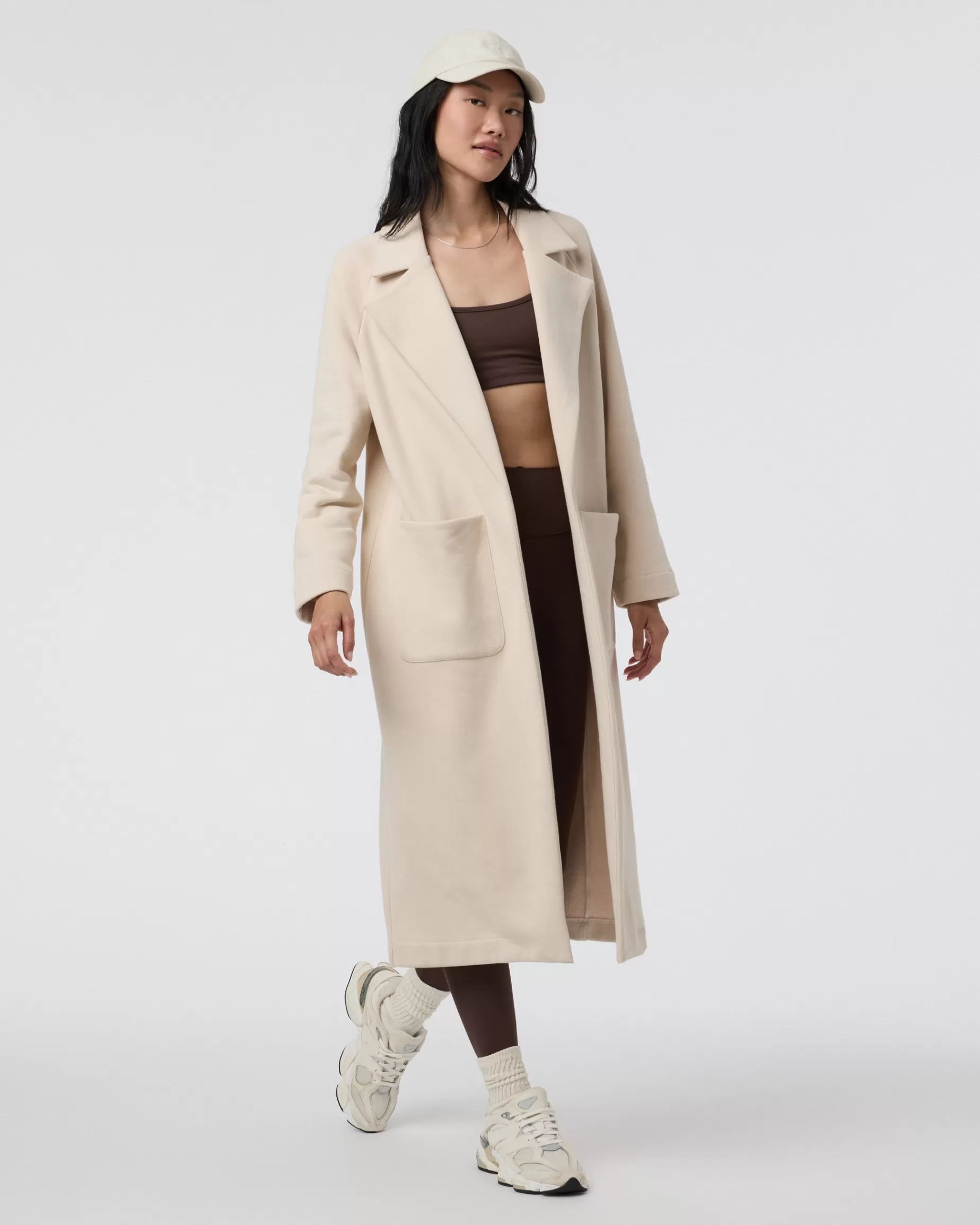 Vuori Restore Trench Coat Dune Hot