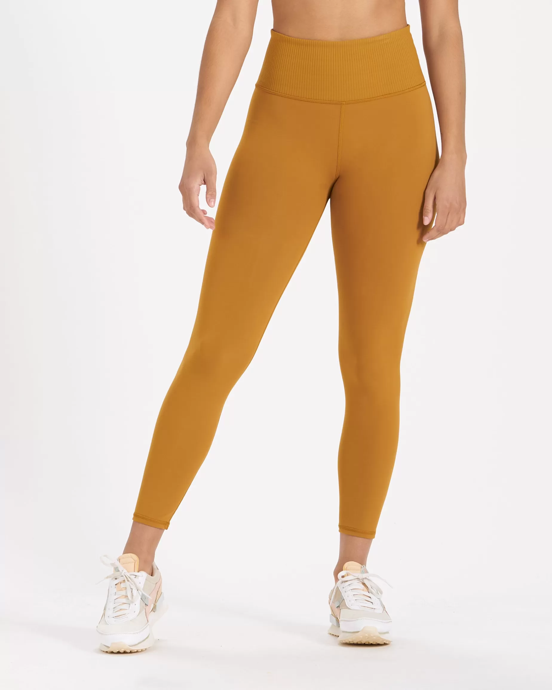 Vuori Rib Studio Legging DarkGolden Cheap