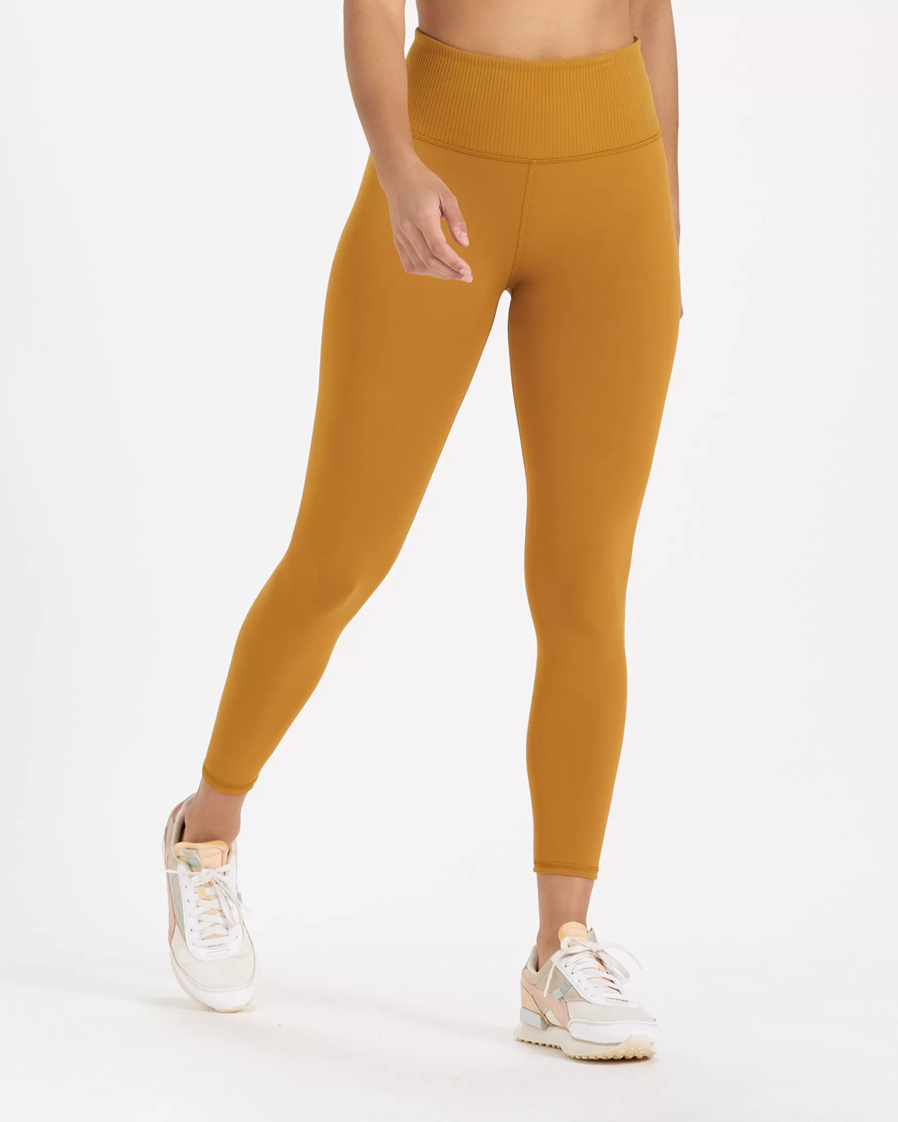 Vuori Rib Studio Legging DarkGolden Cheap