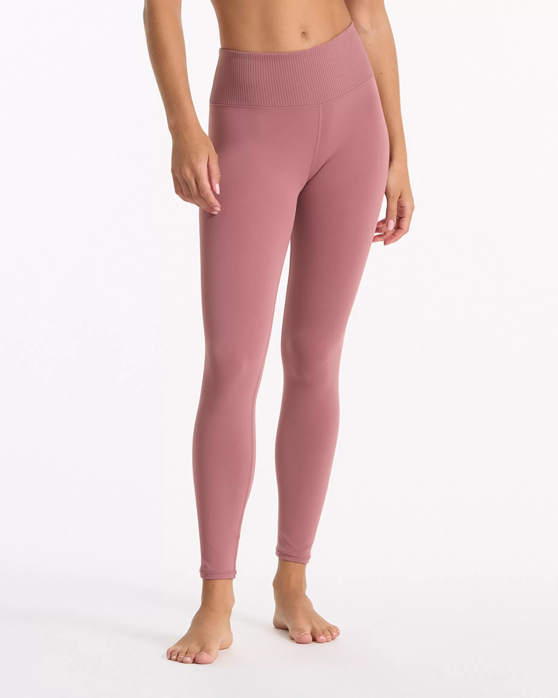 Vuori Rib Studio Legging Marsala Best