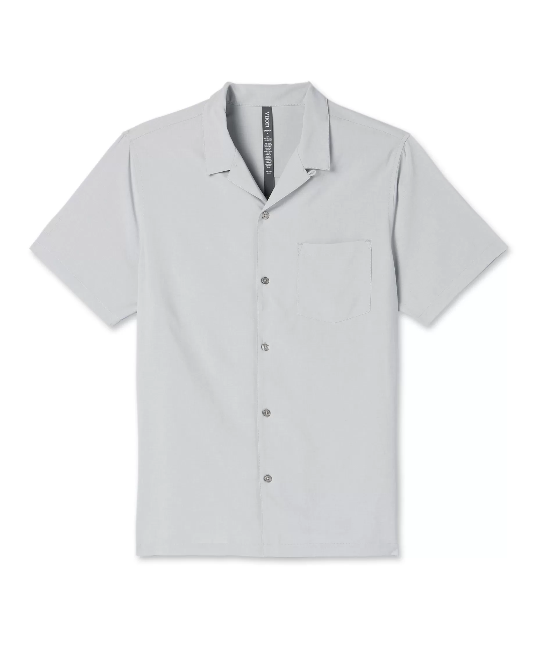 Vuori Seaport Button Down SkyGreyHeather Best Sale