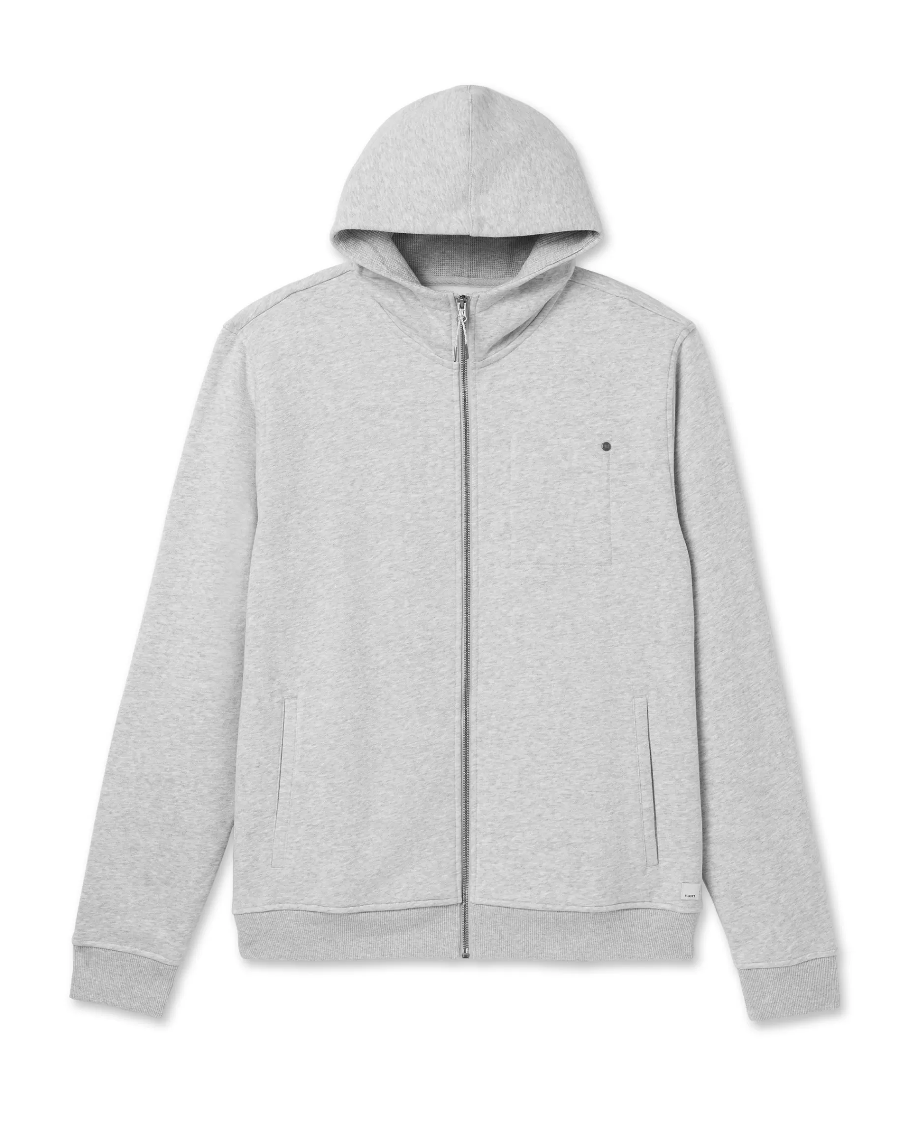 Vuori Seaside Hoodie LightHeatherGrey Best