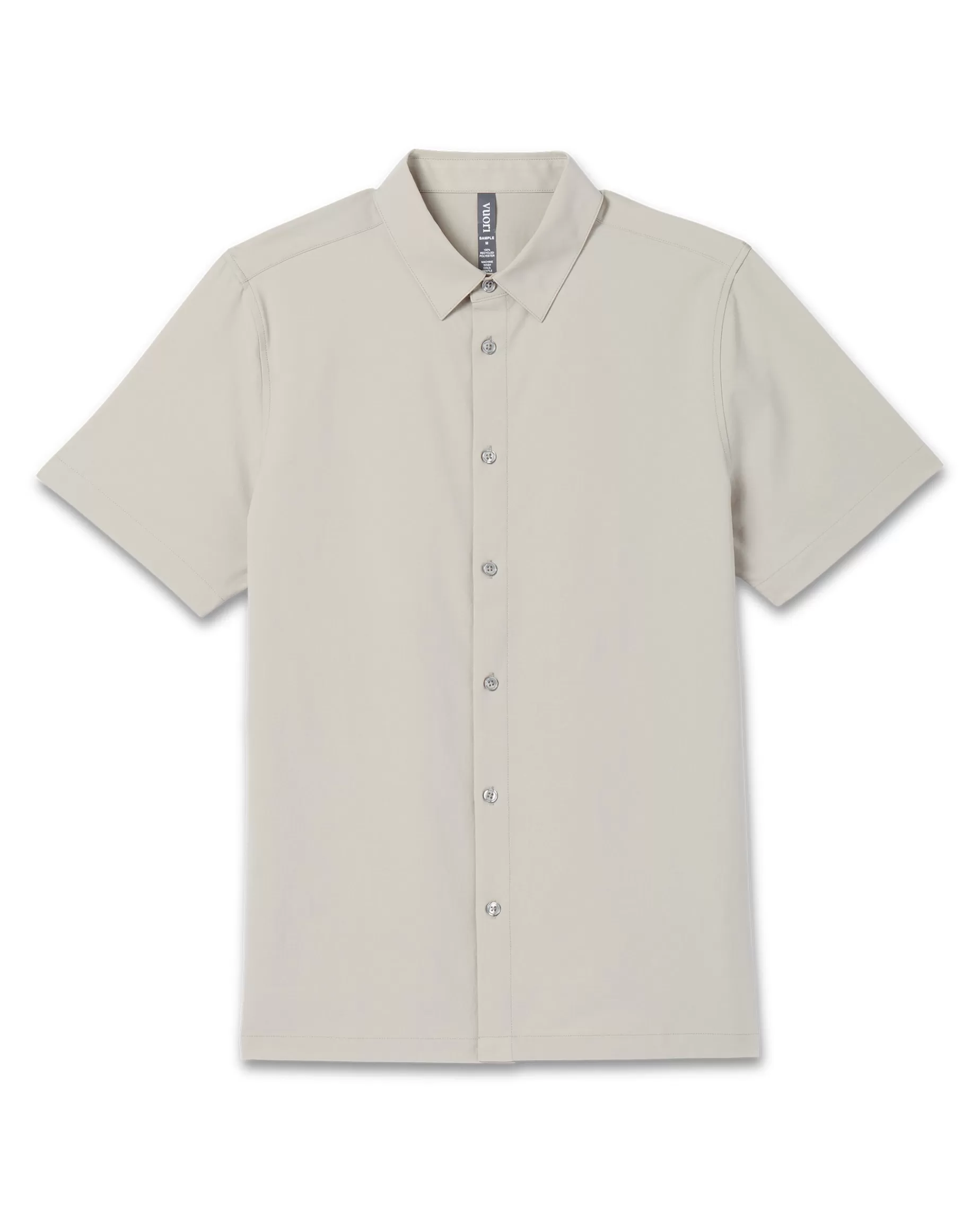 Vuori Short Sleeve Manhattan Button Down Toast Cheap