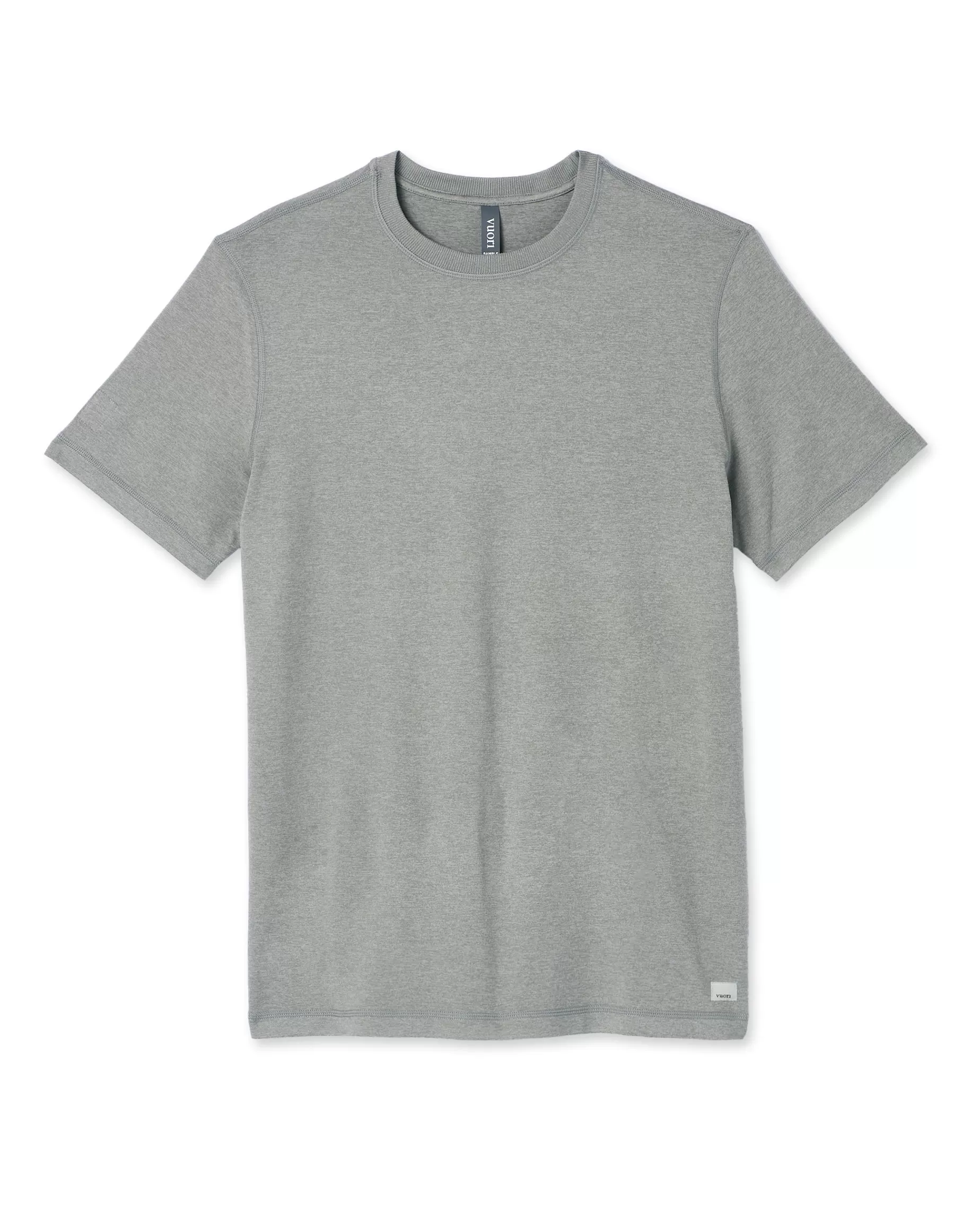 Vuori Short Sleeve Ponto Performance Tee DriftwoodHeather Shop