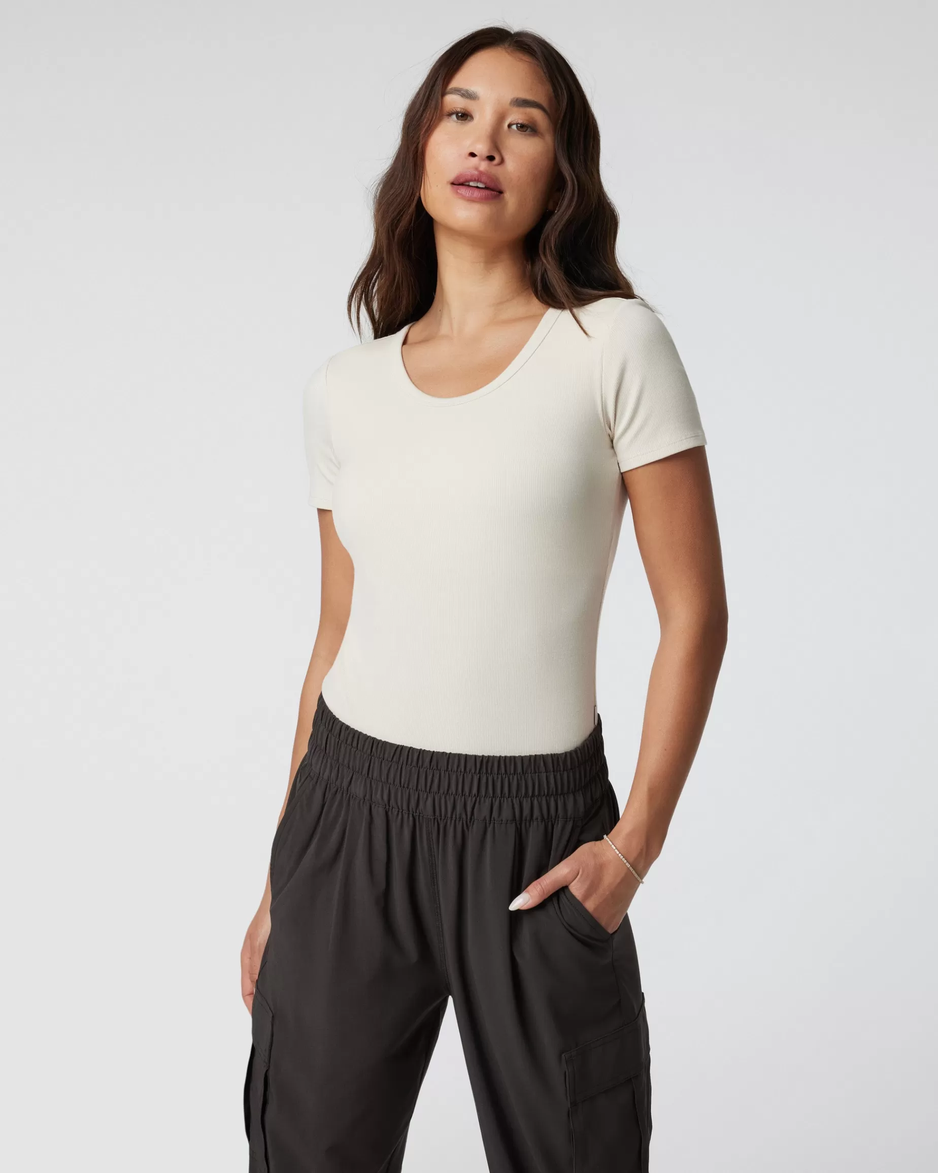 Vuori Short Sleeve Pose Bodysuit Milkweed Outlet