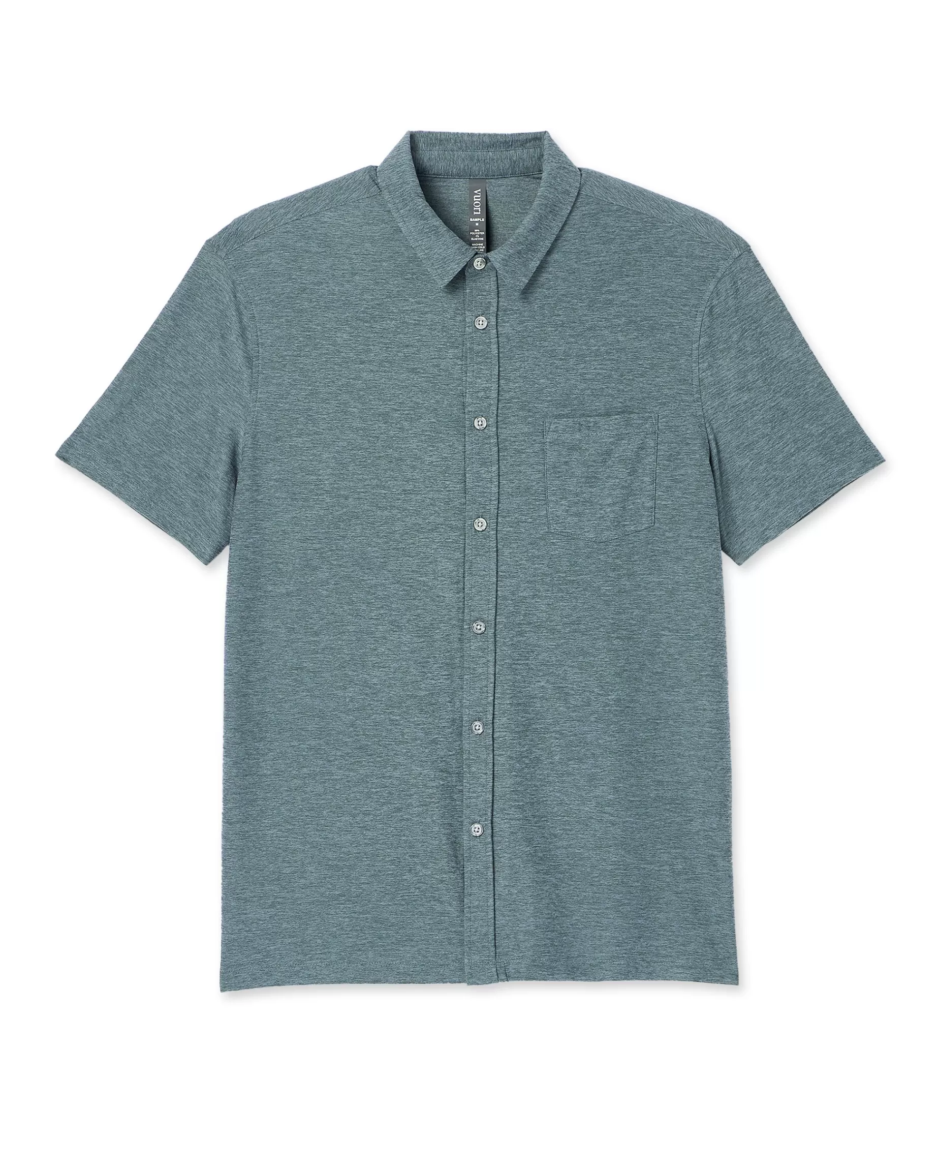 Vuori Short Sleeve Strato Button Down KashmirHeather Outlet