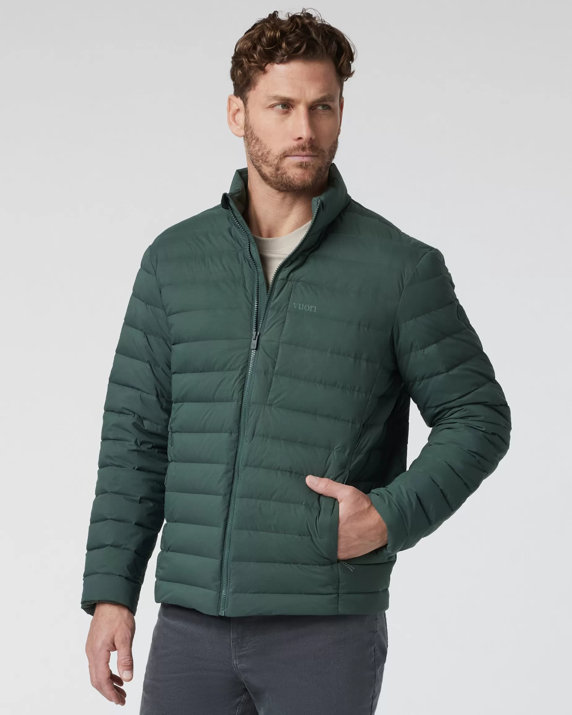 Vuori Steadfast Insulated Full Zip Jacket Aspen Sale