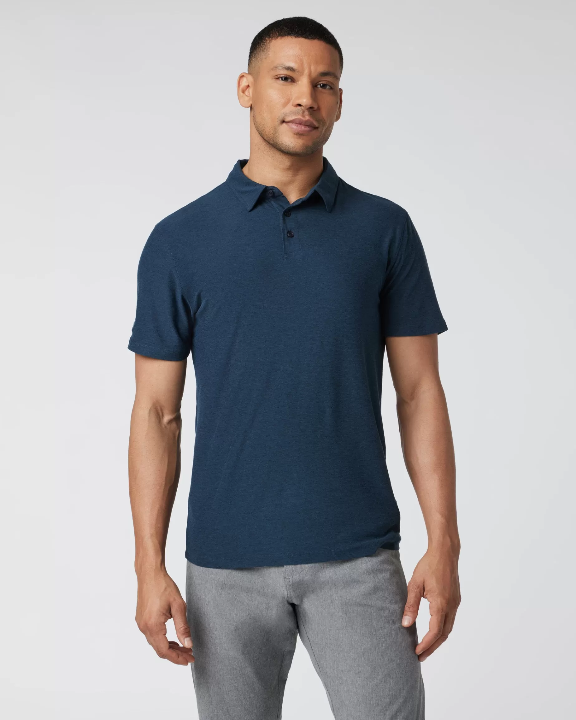 Vuori Strato Tech Polo NavyHeather Flash Sale