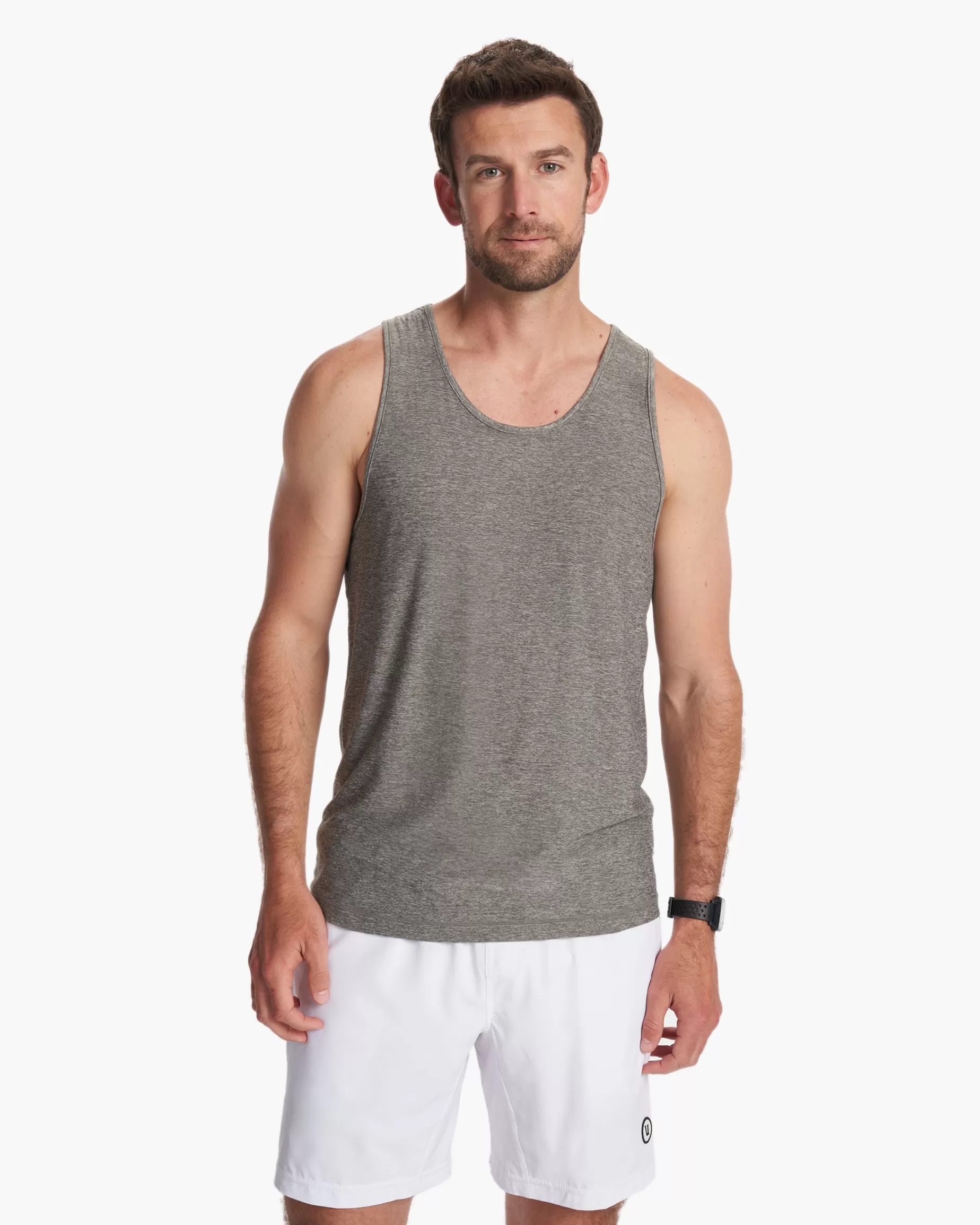 Vuori Strato Tech Tank HeatherGrey Store