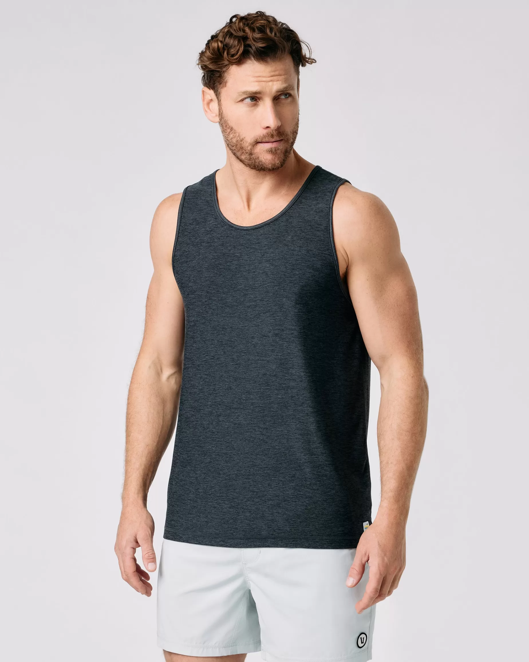 Vuori Strato Tech Tank CharcoalHeather Cheap