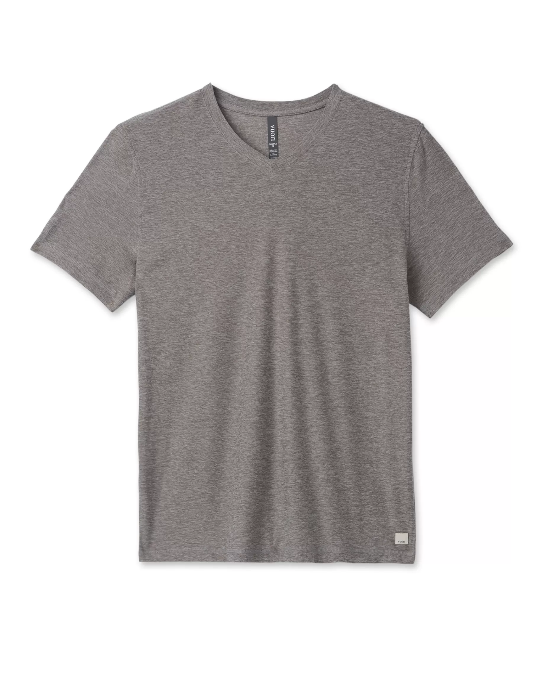 Vuori Strato Tech V-Neck HeatherGrey Fashion