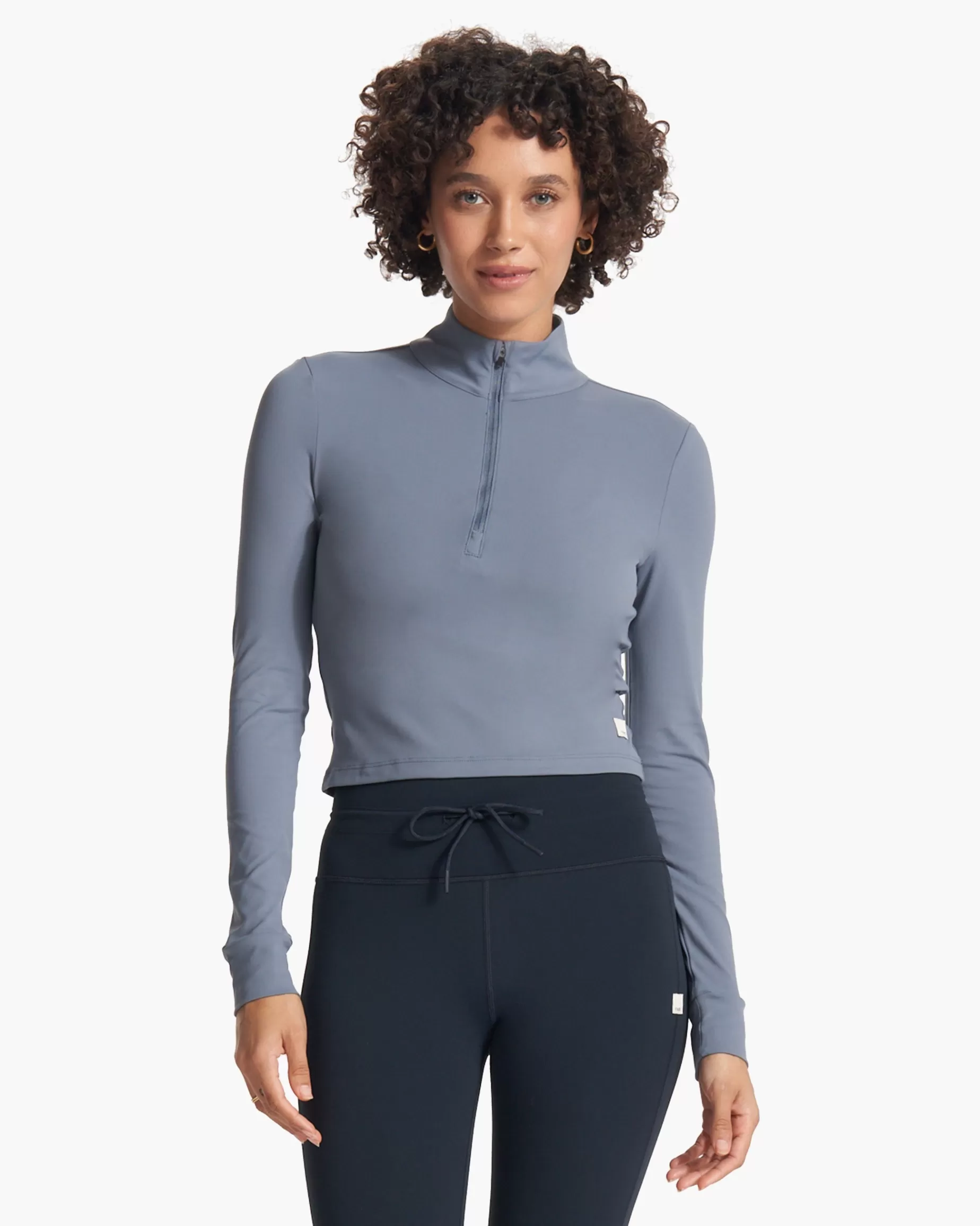 Vuori Studio Half Zip LightAzure Fashion