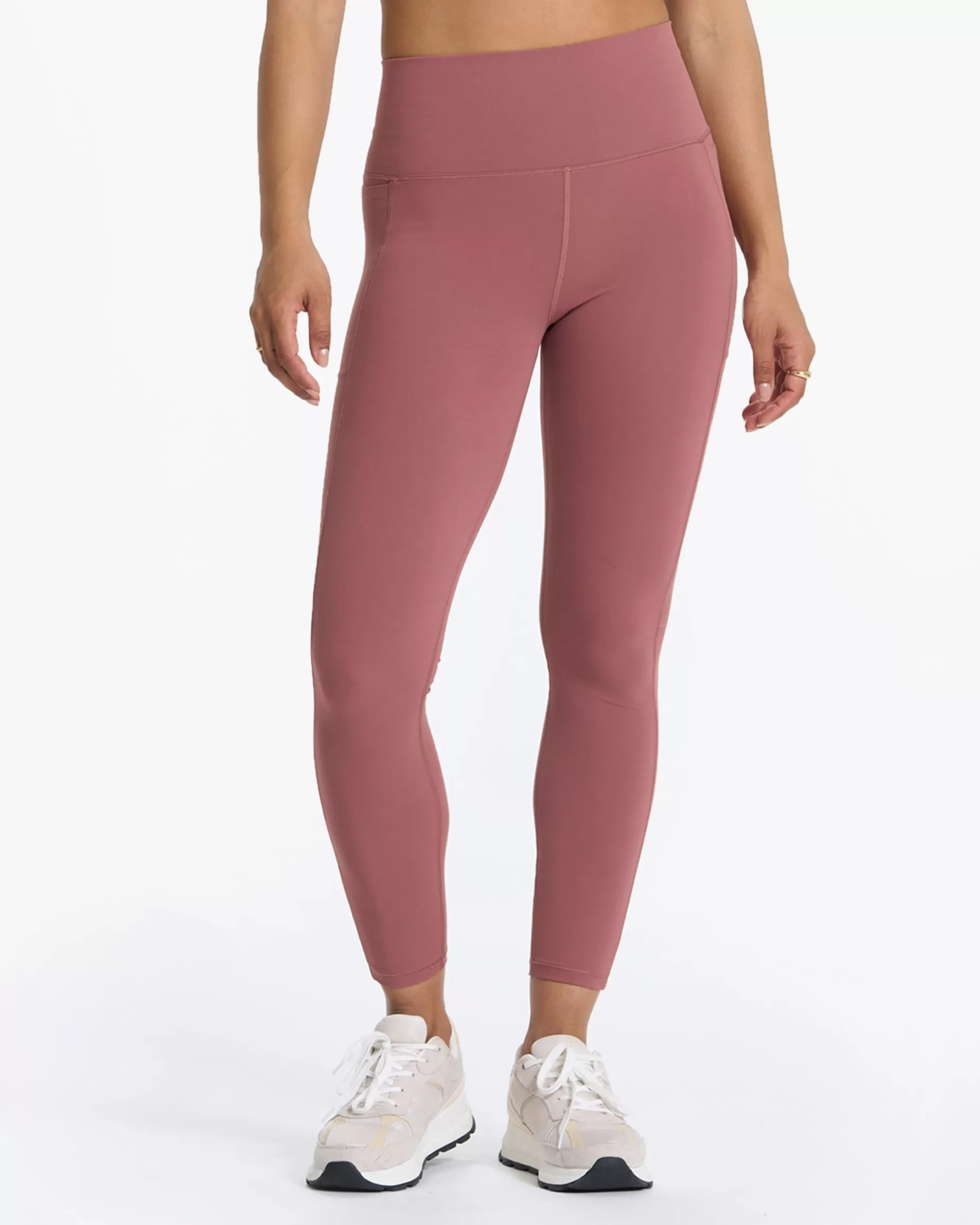 Vuori Studio Pocket Legging Rosewood Fashion