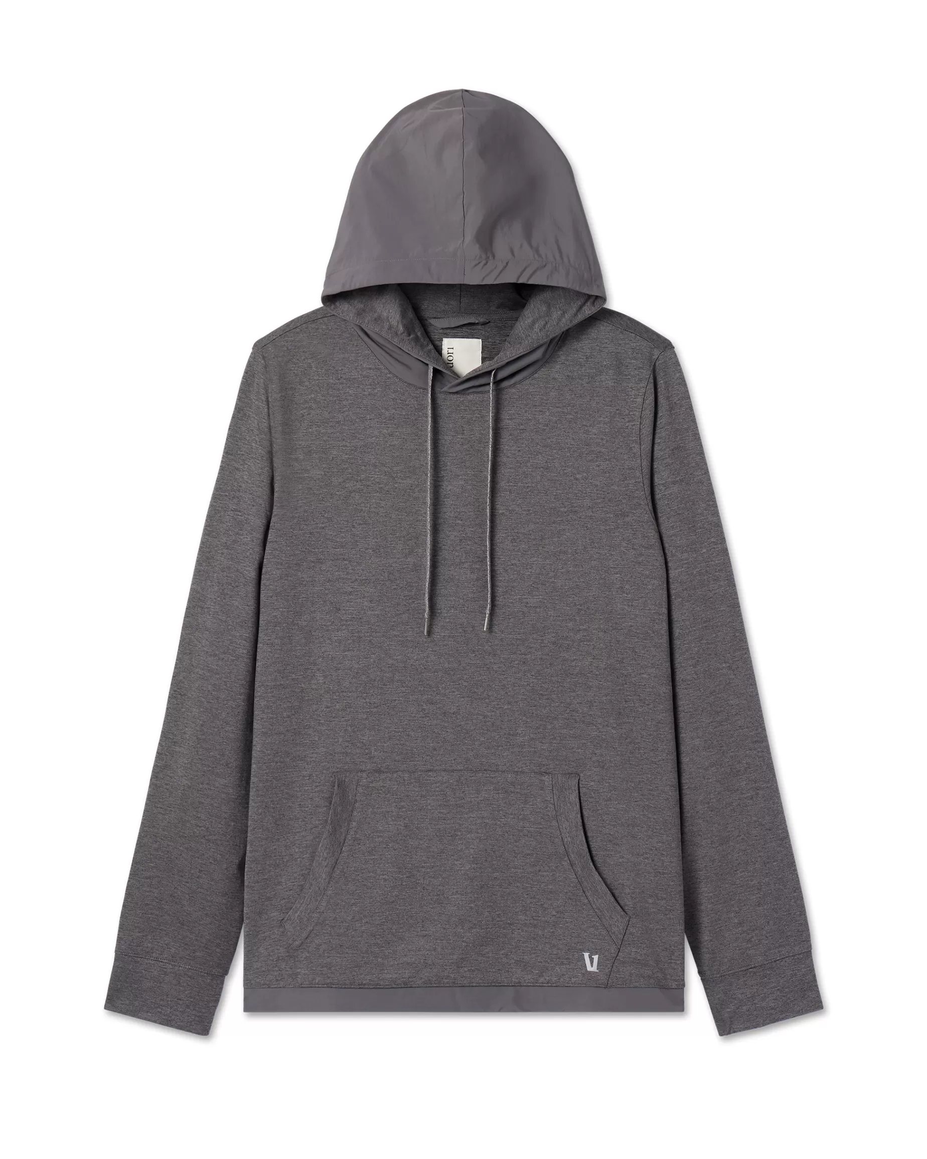 Vuori Sunday Element Hoodie CharcoalHeather Shop