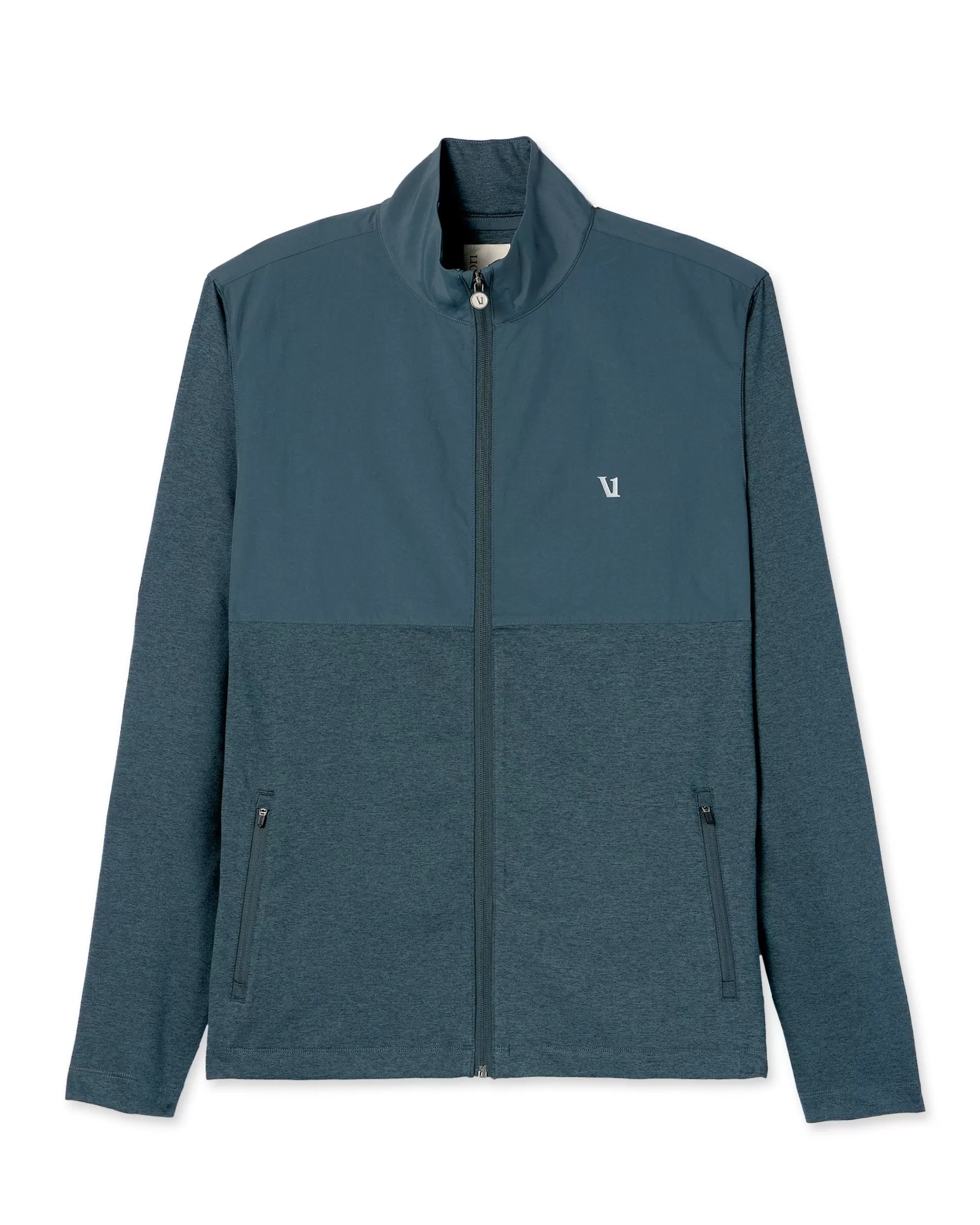 Vuori Sunday Element Track Jacket GroveHeather Clearance