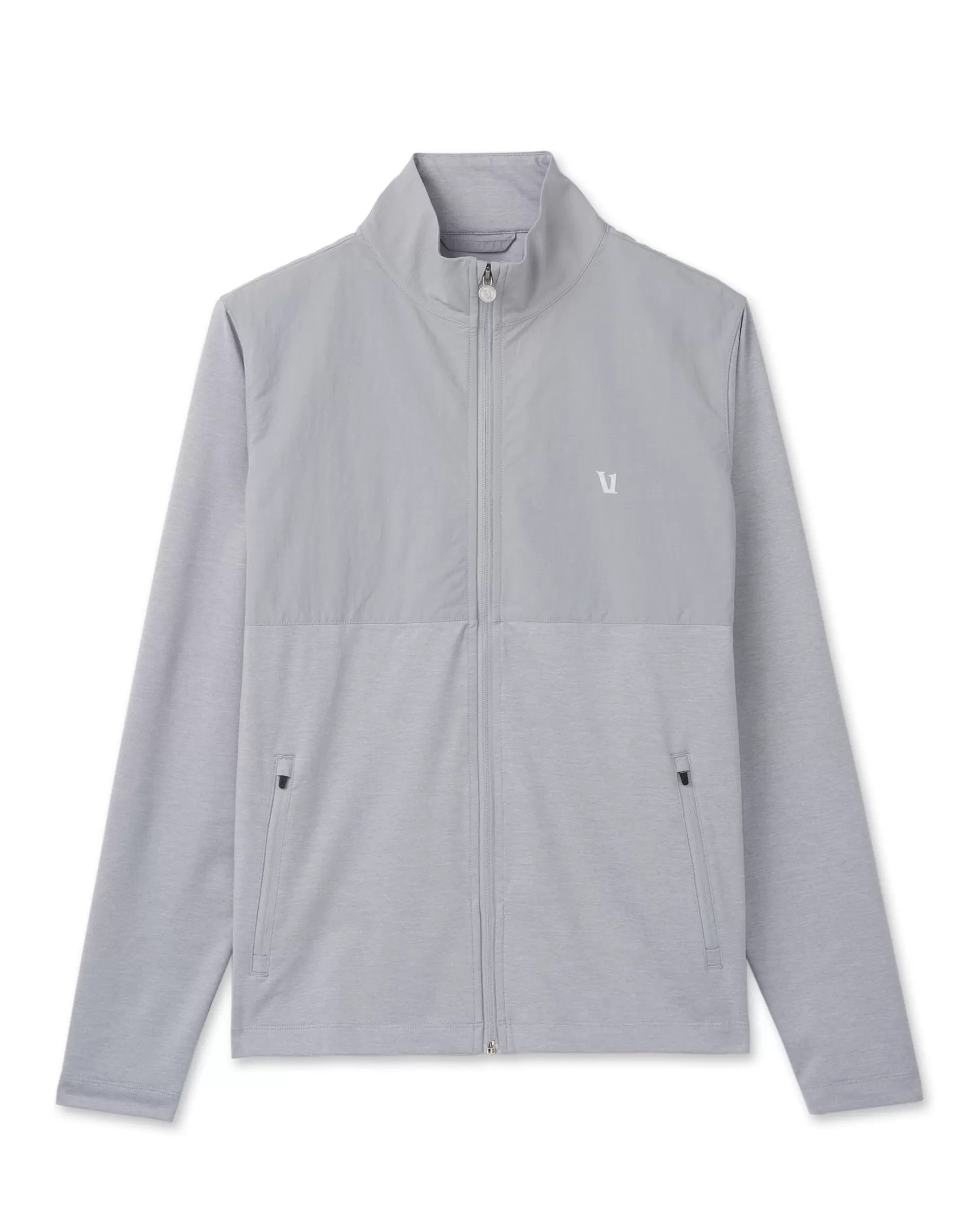 Vuori Sunday Element Track Jacket PlatinumHeather Best