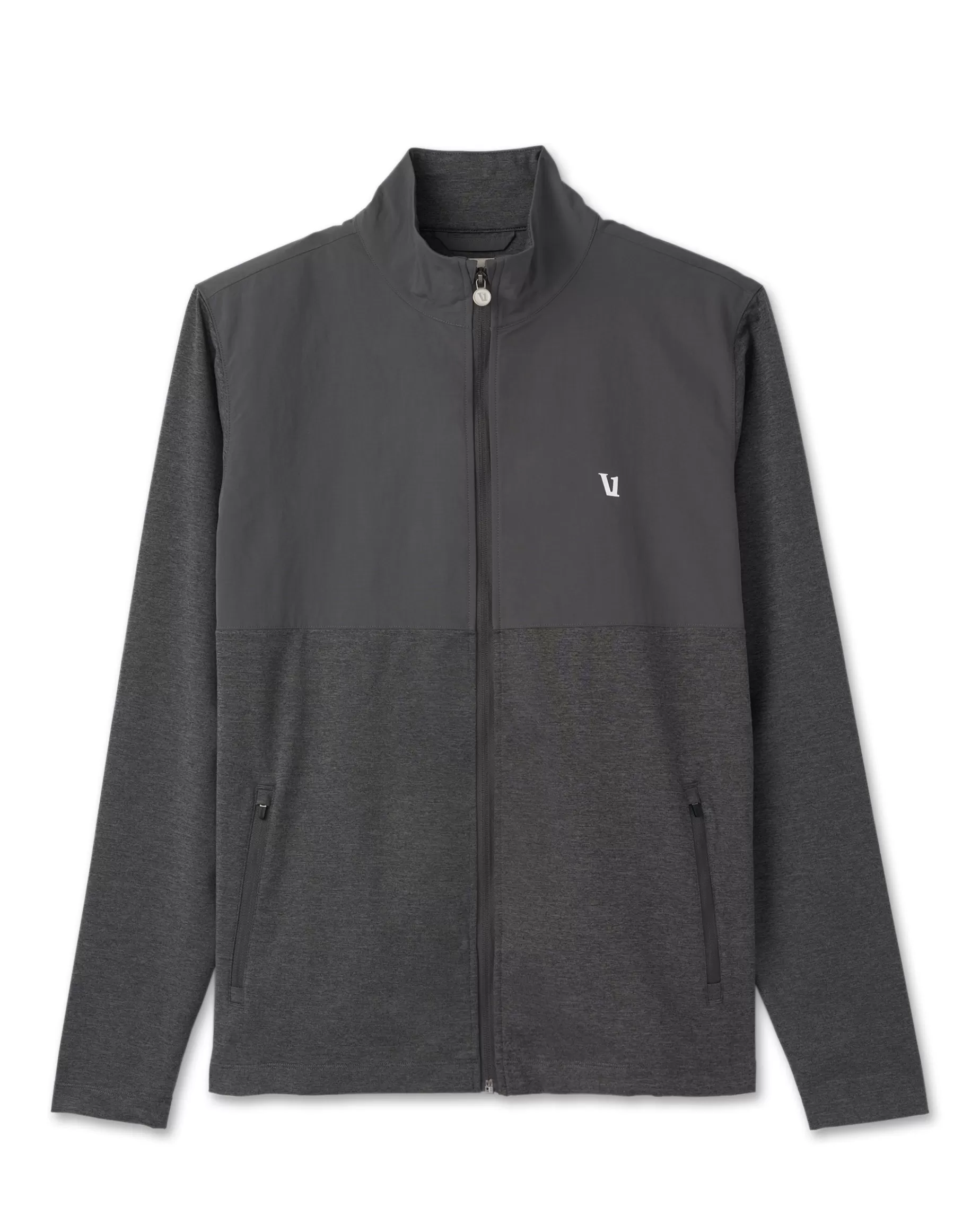 Vuori Sunday Element Track Jacket CharcoalHeather Sale