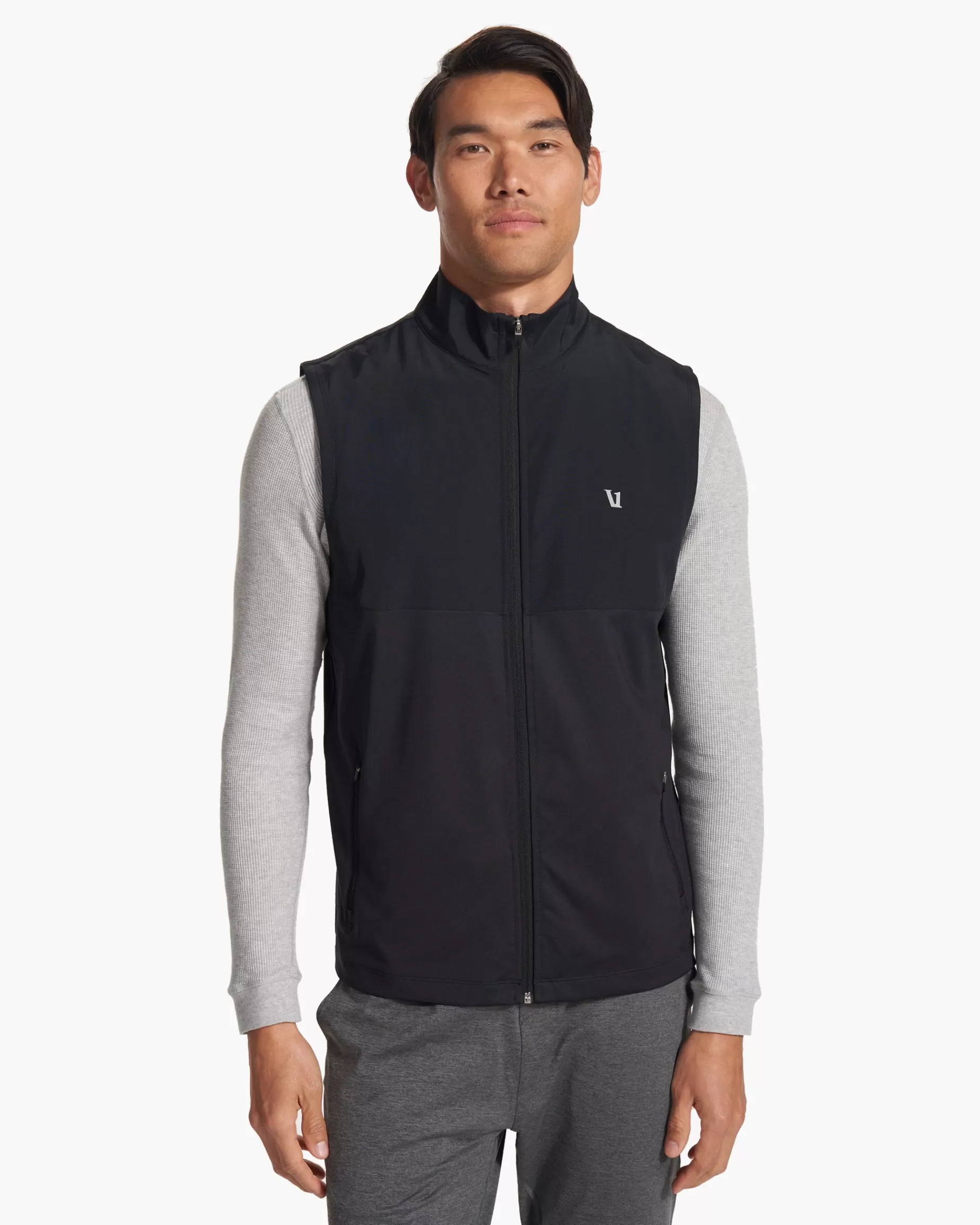 Vuori Sunday Element Vest Black Clearance