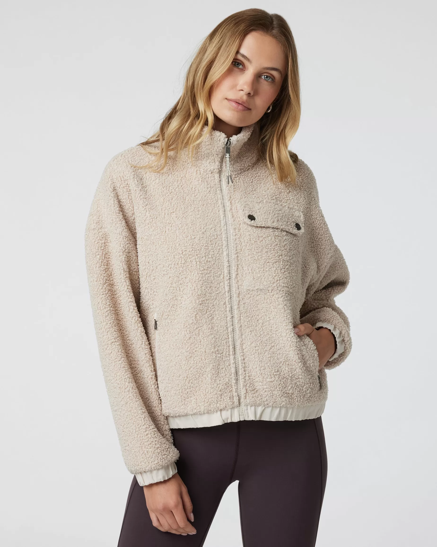 Vuori Sycamore Full Zip Jacket Dune Cheap