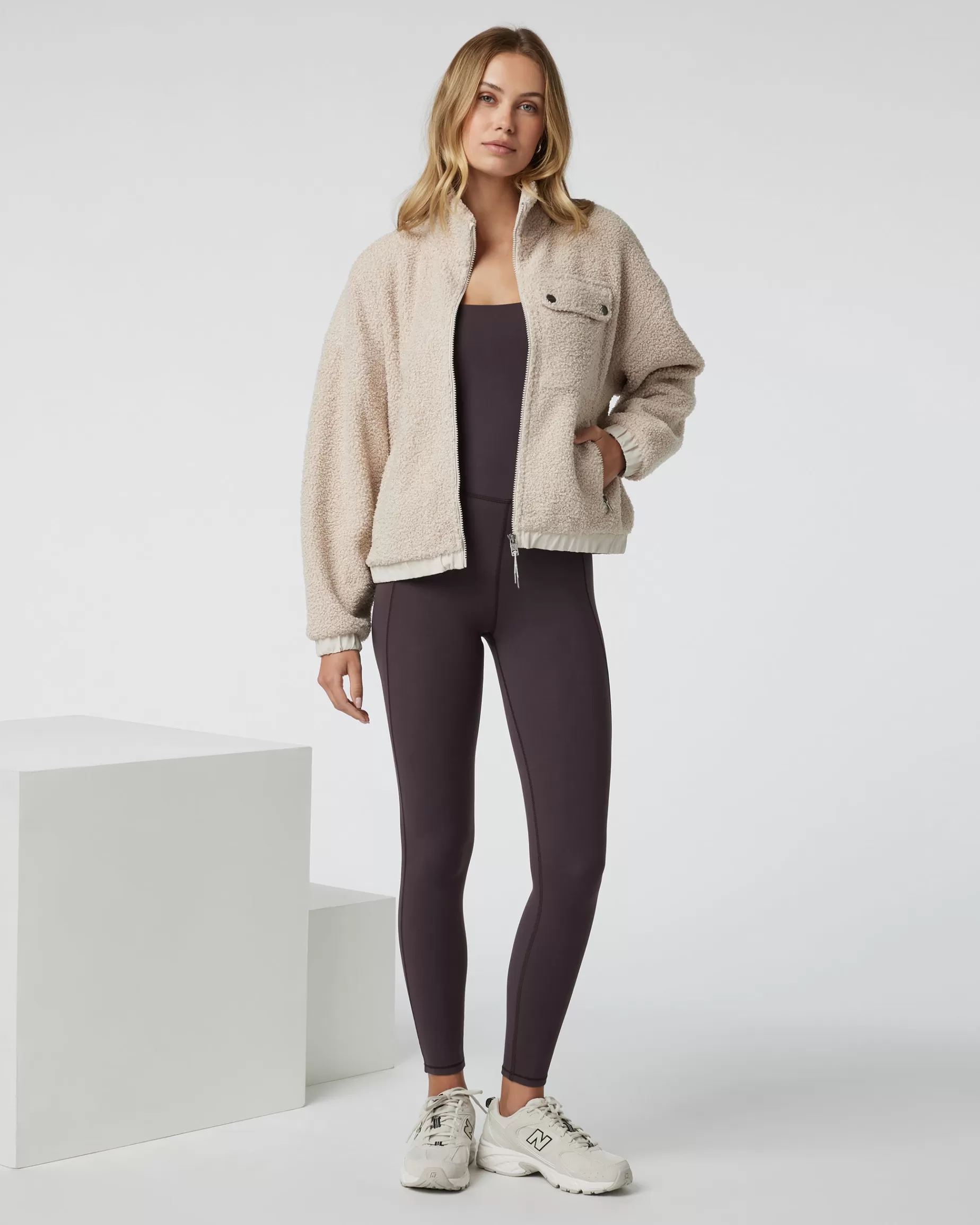 Vuori Sycamore Full Zip Jacket Dune Cheap