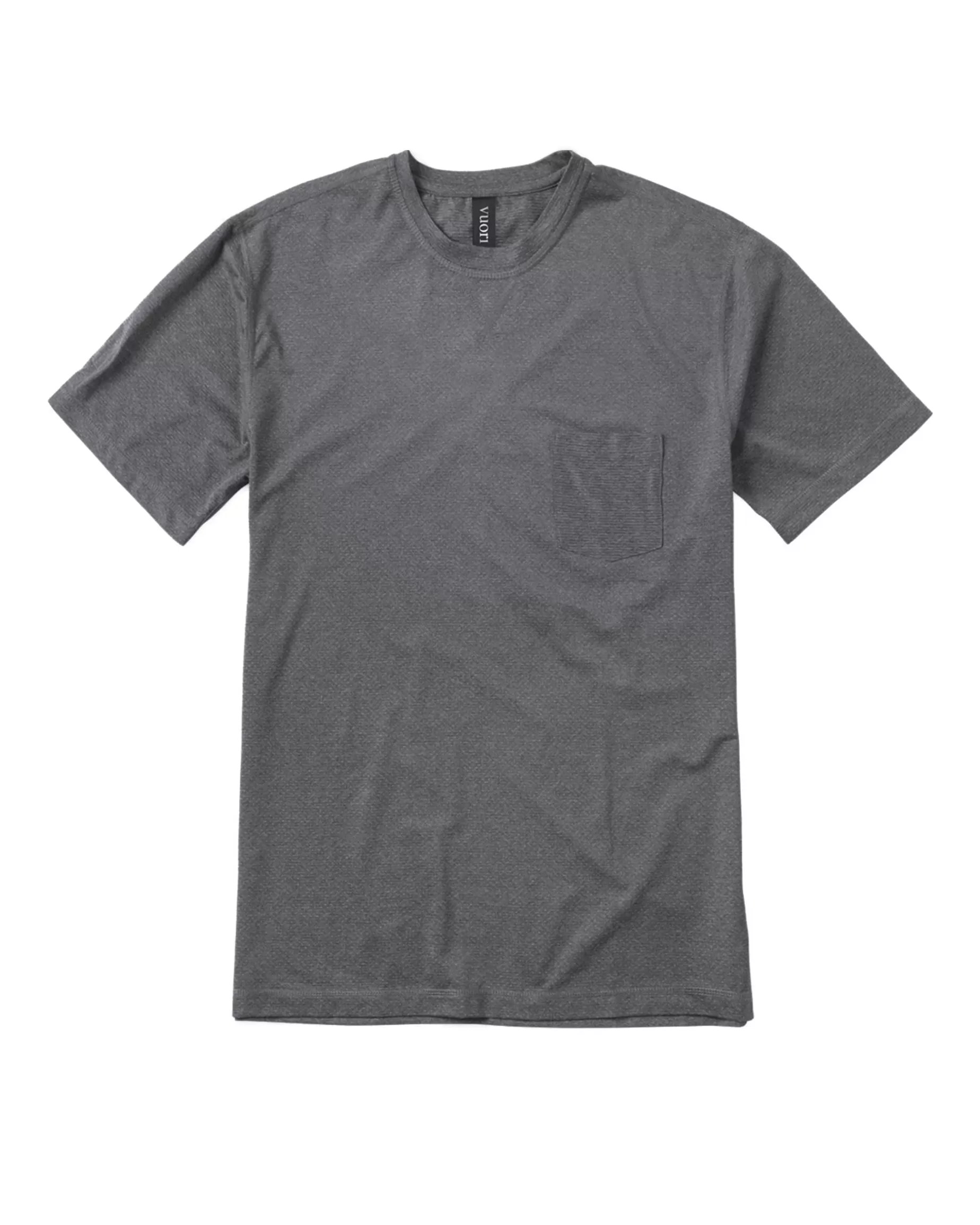 Vuori Tradewind Performance Tee HeatherGrey Outlet