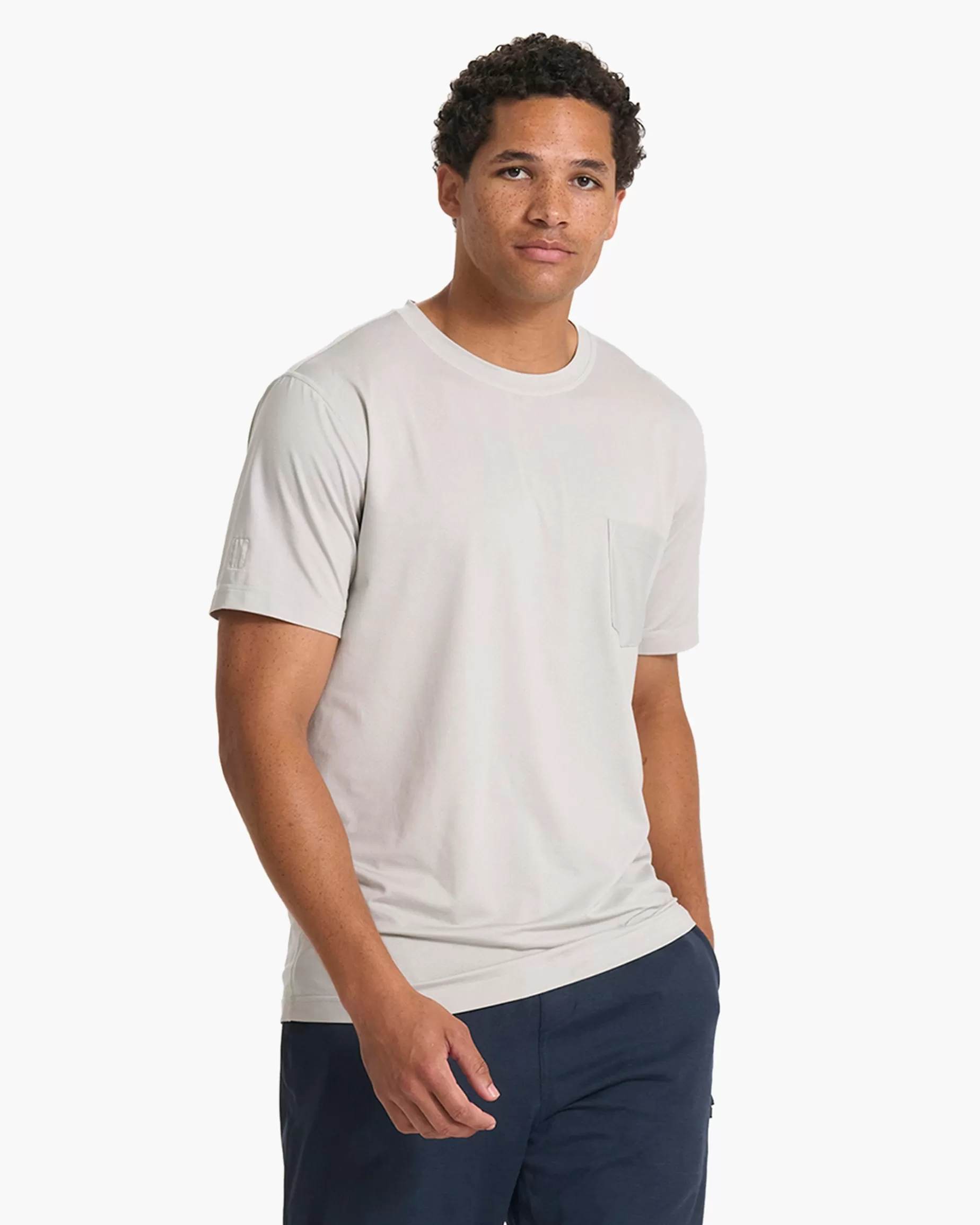 Vuori Tradewind Performance Tee VaporHeather Store