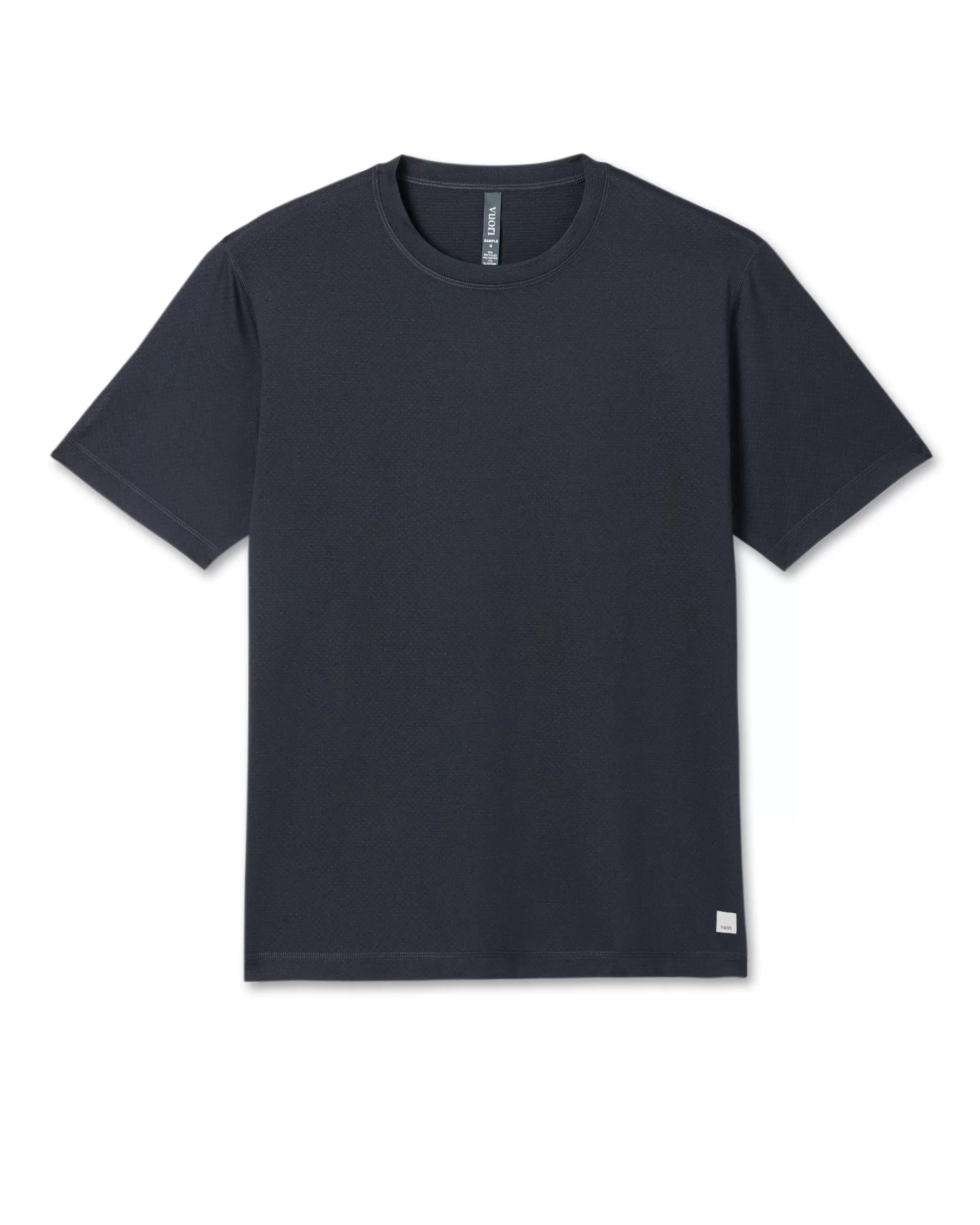 Vuori Tradewind Performance Tee 2.0 BlackHeather Outlet