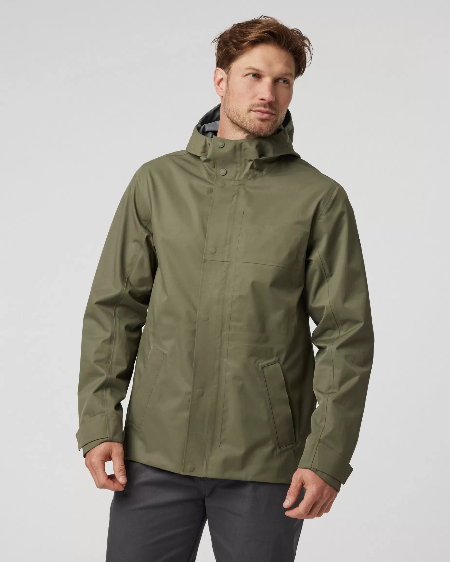 Vuori Tuuli Rain Jacket DarkMetal Hot