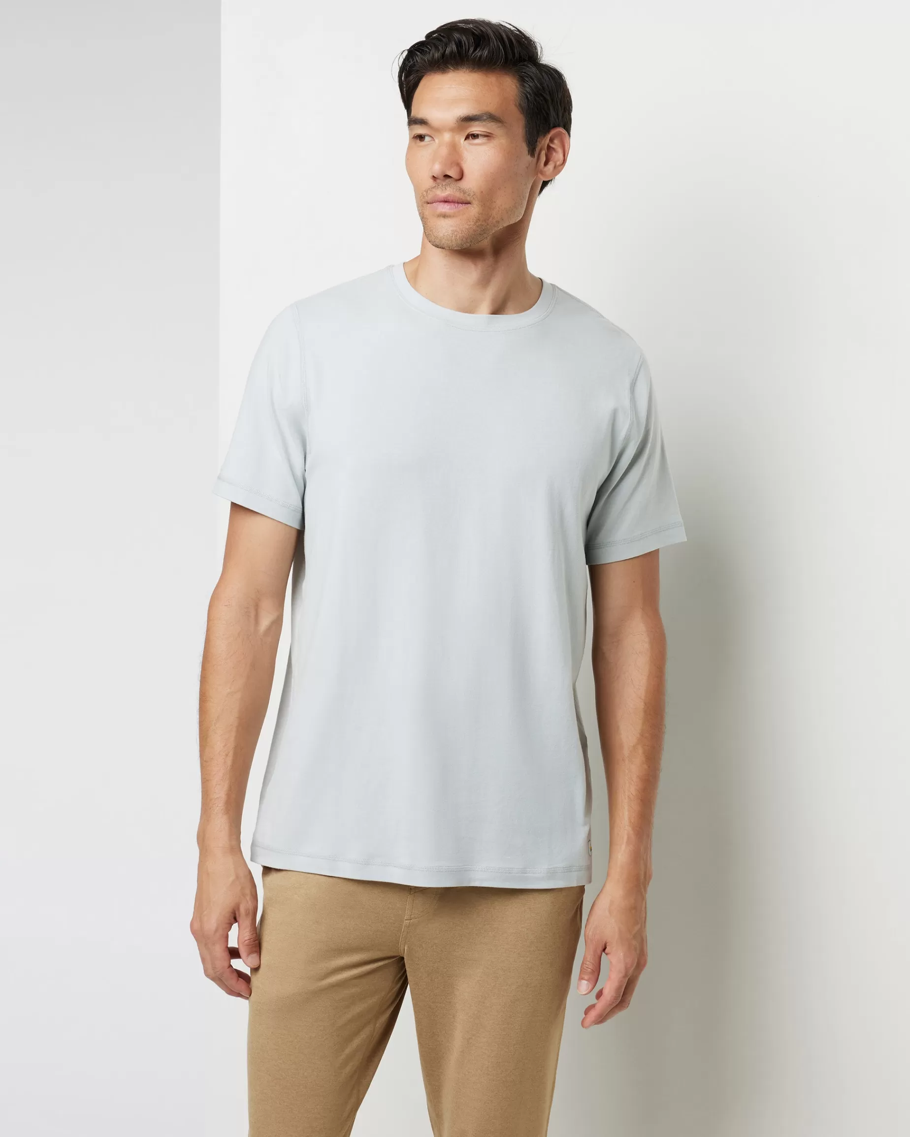 Vuori Tuvalu Tee SkyGrey Cheap