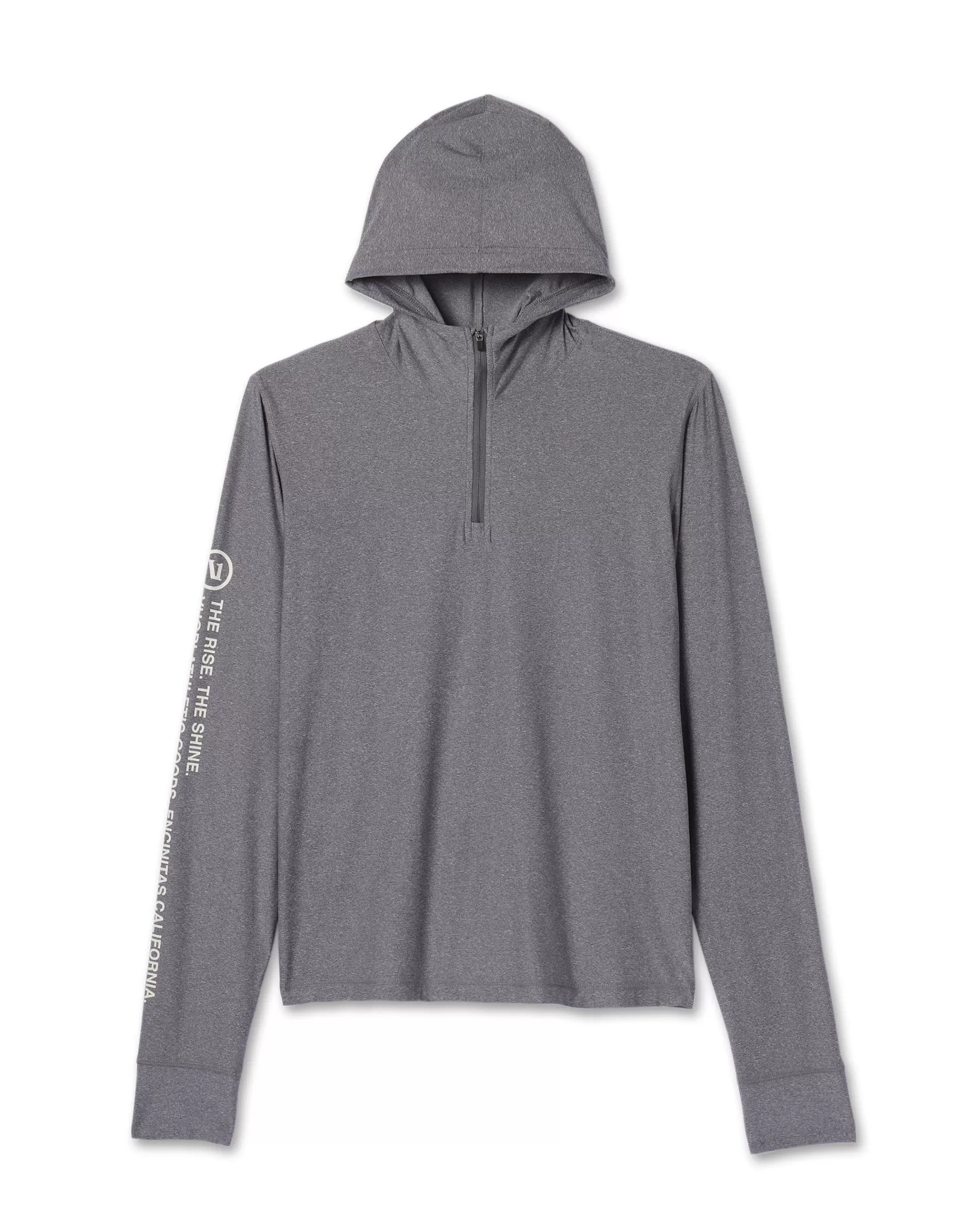 Vuori Uluwatu 23 Water Hoodie CharcoalHeather Best Sale