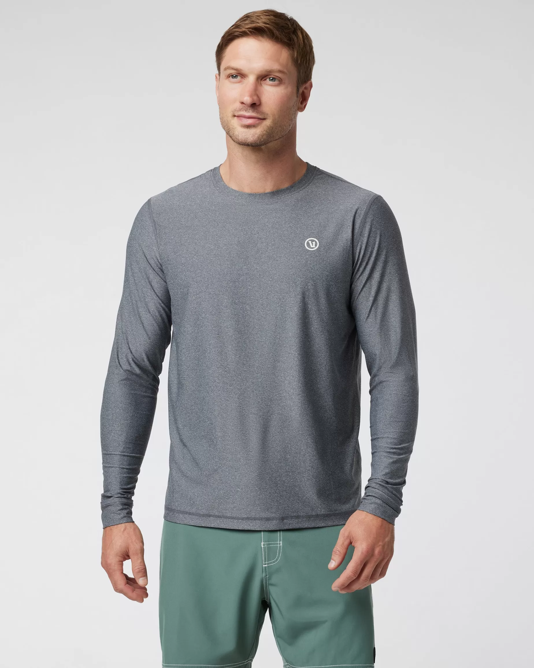 Vuori Uluwatu 24 Water Long Sleeve CharcoalHeather Sale