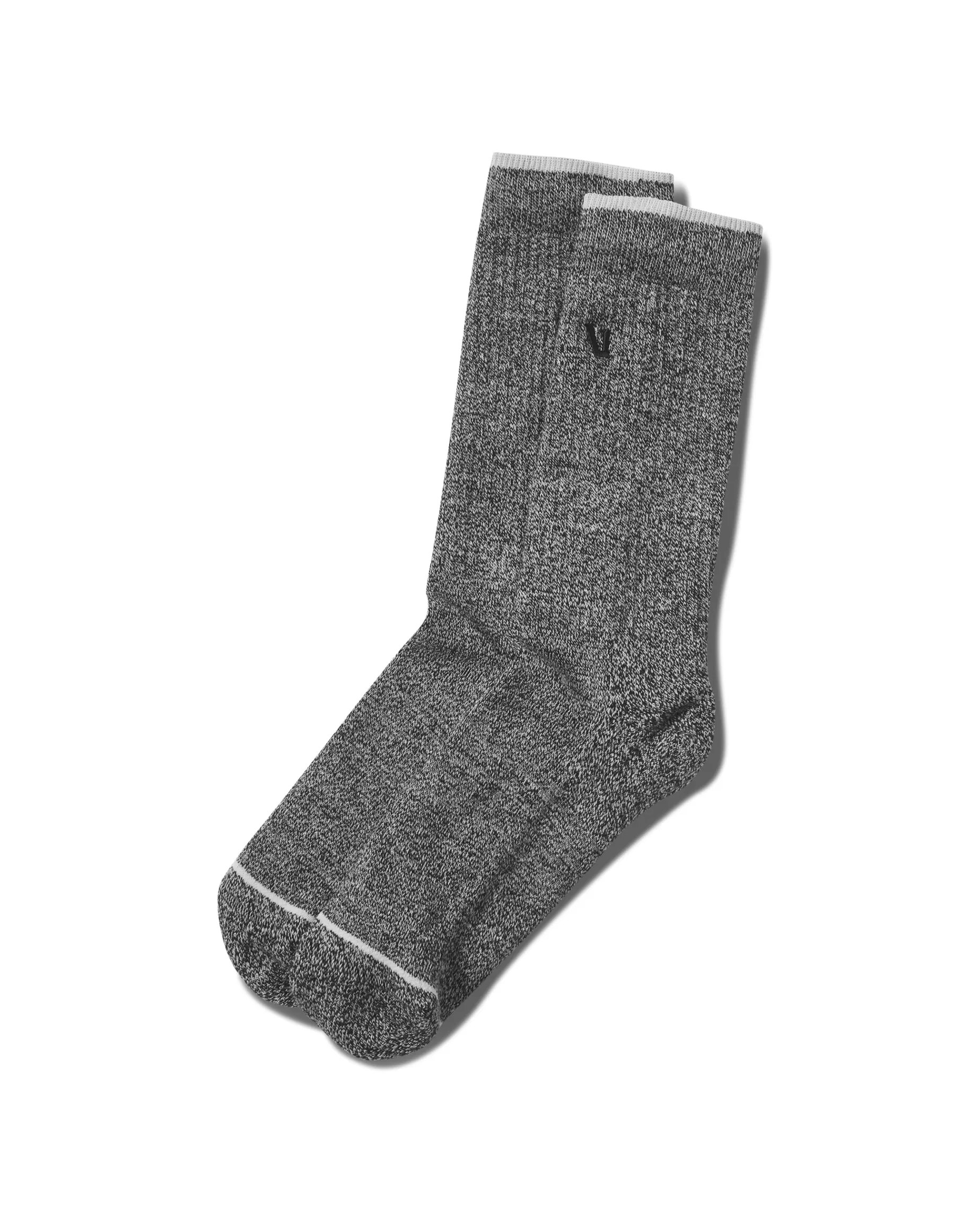 Vuori V1 Crew Sock HeatherGrey Fashion