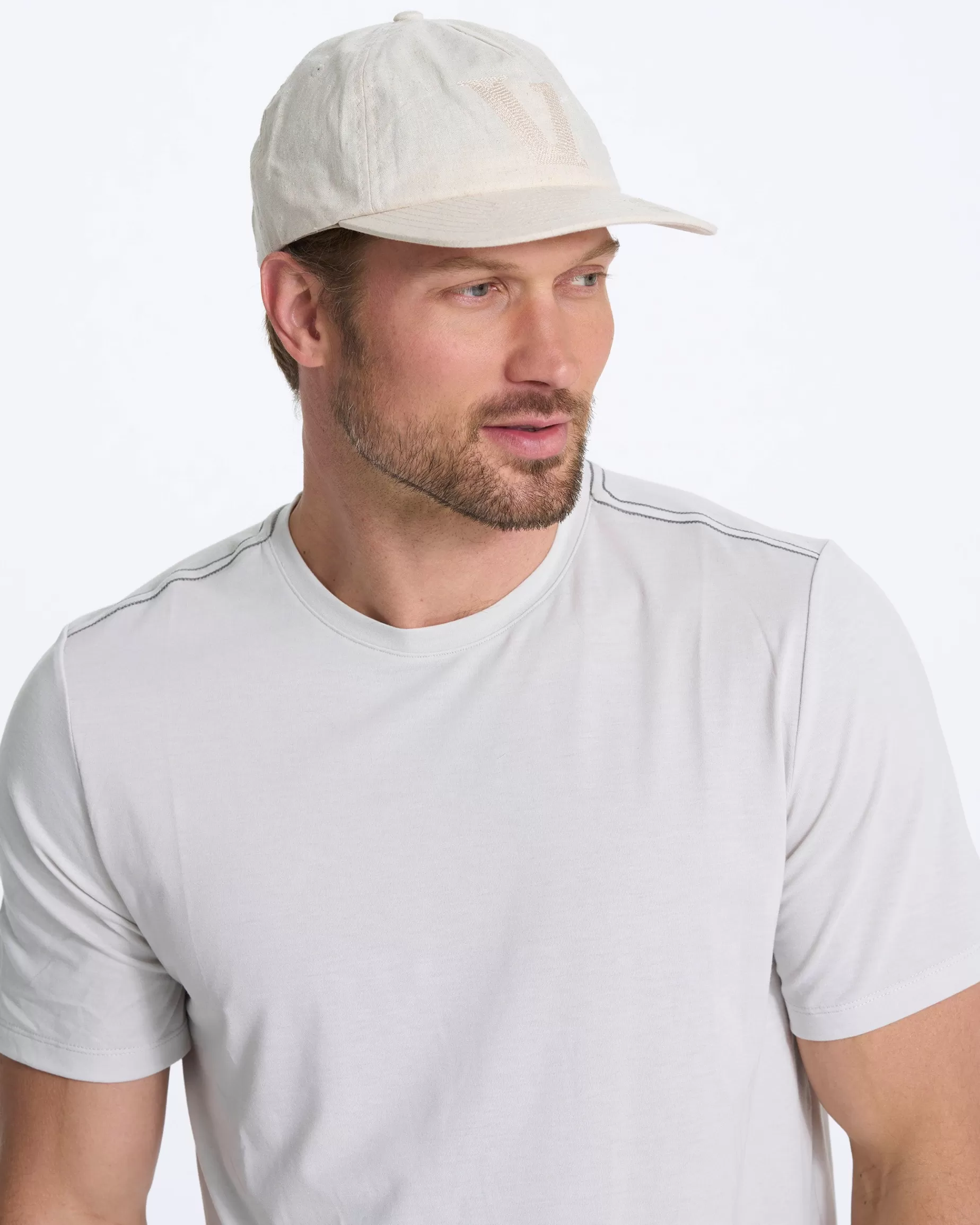 Vuori V1 Embroidery Hat Natural Flash Sale