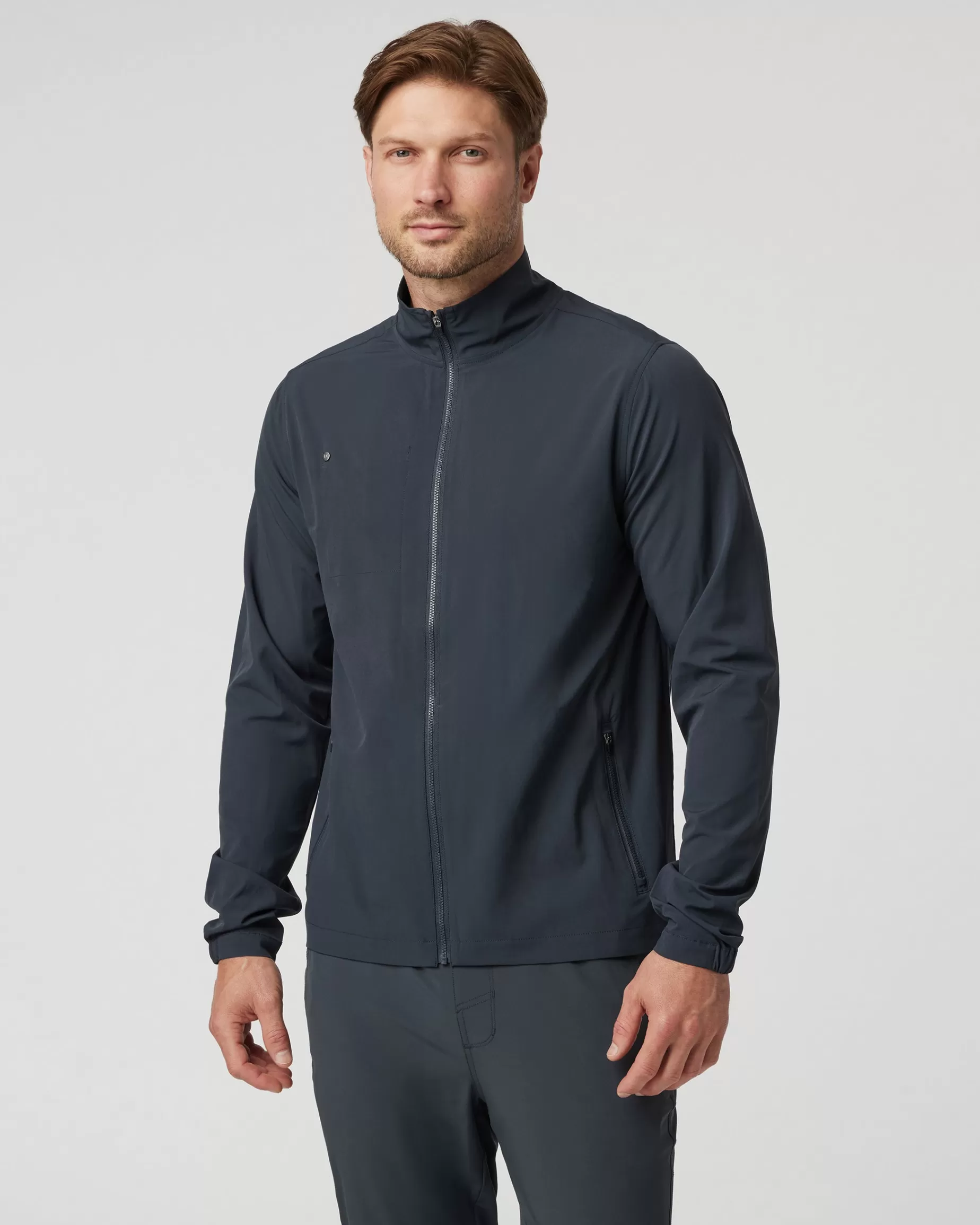 Vuori Venture Track Jacket Navy Best