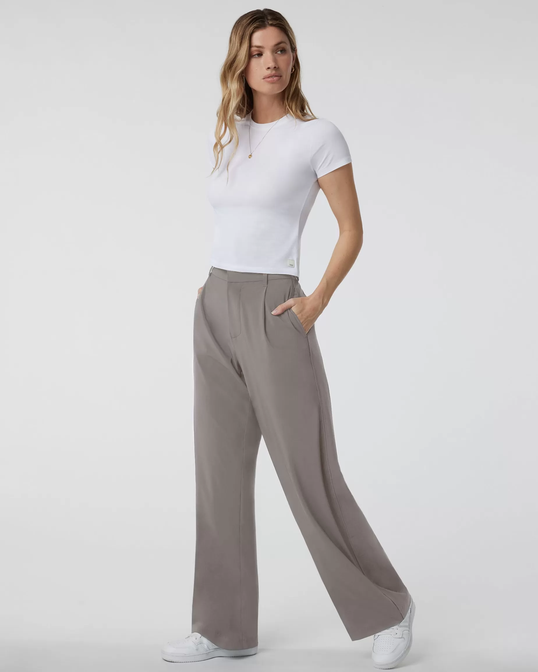 Vuori Villa Trouser Walnut Hot