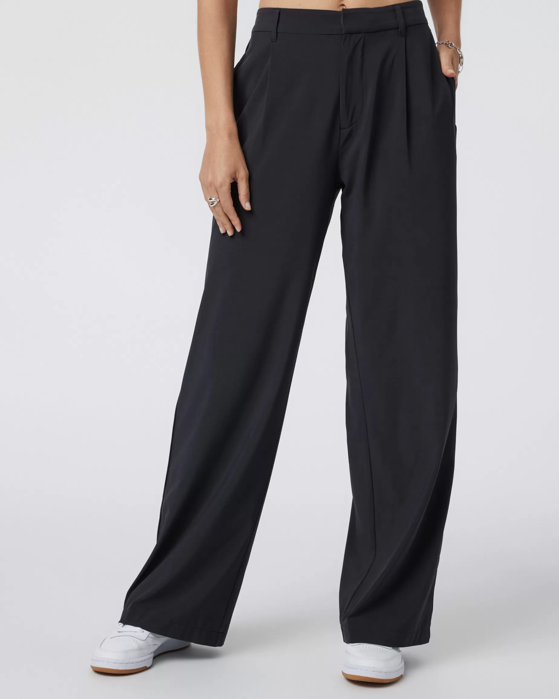 Vuori Villa Trouser-Long Black New