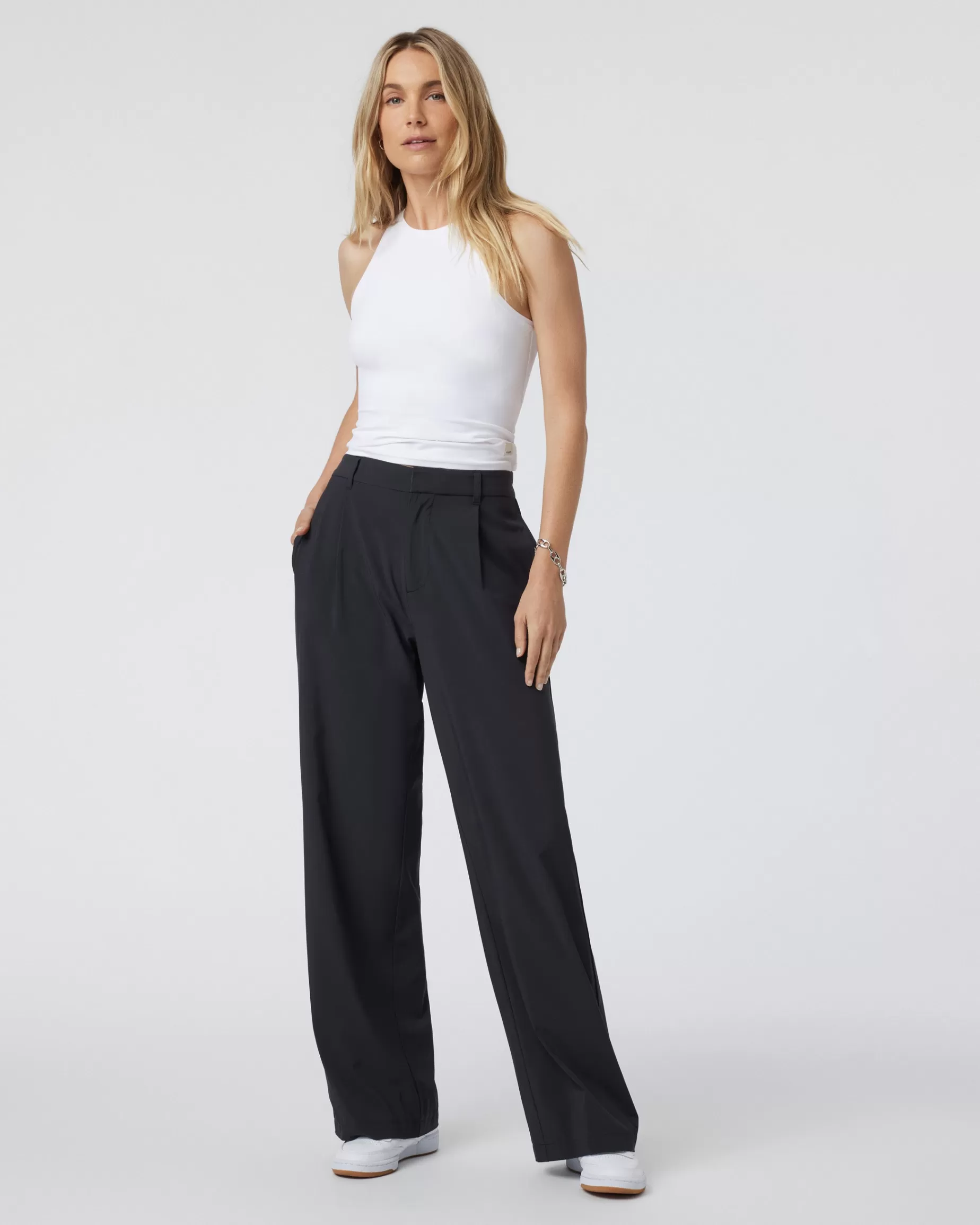 Vuori Villa Trouser-Long Black New