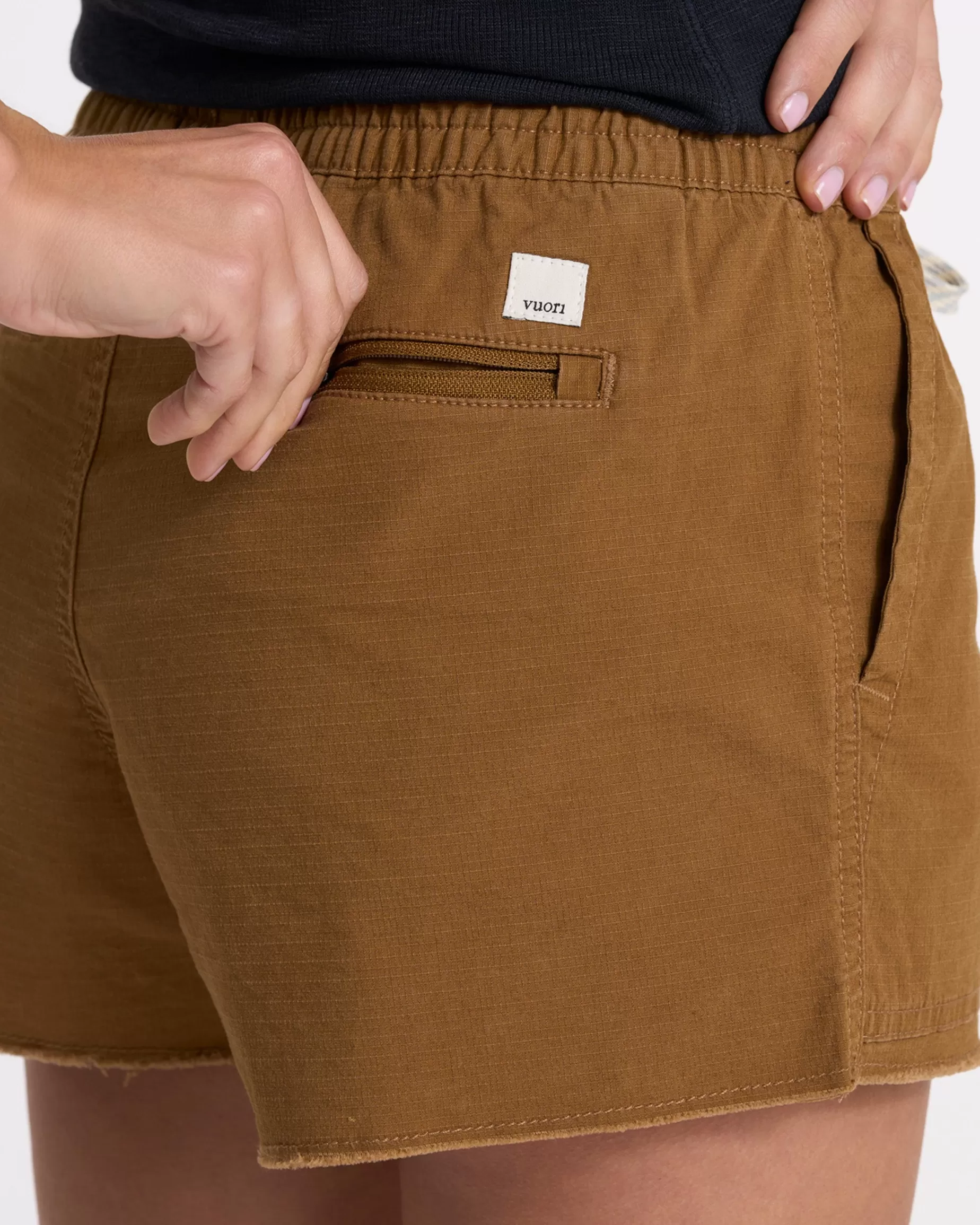 Vuori Vintage Ripstop Short Caramel Outlet