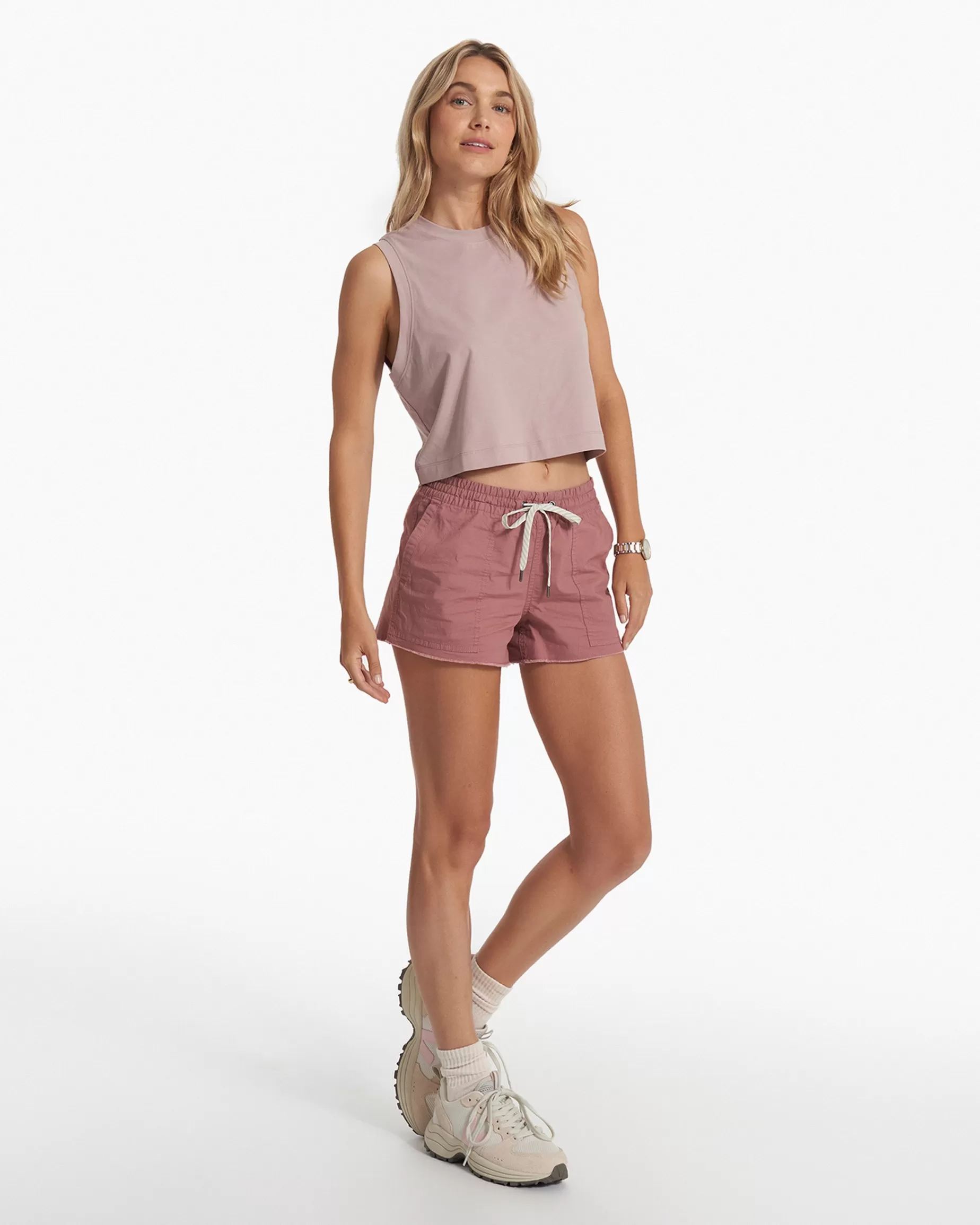Vuori Vintage Ripstop Short Marsala Cheap