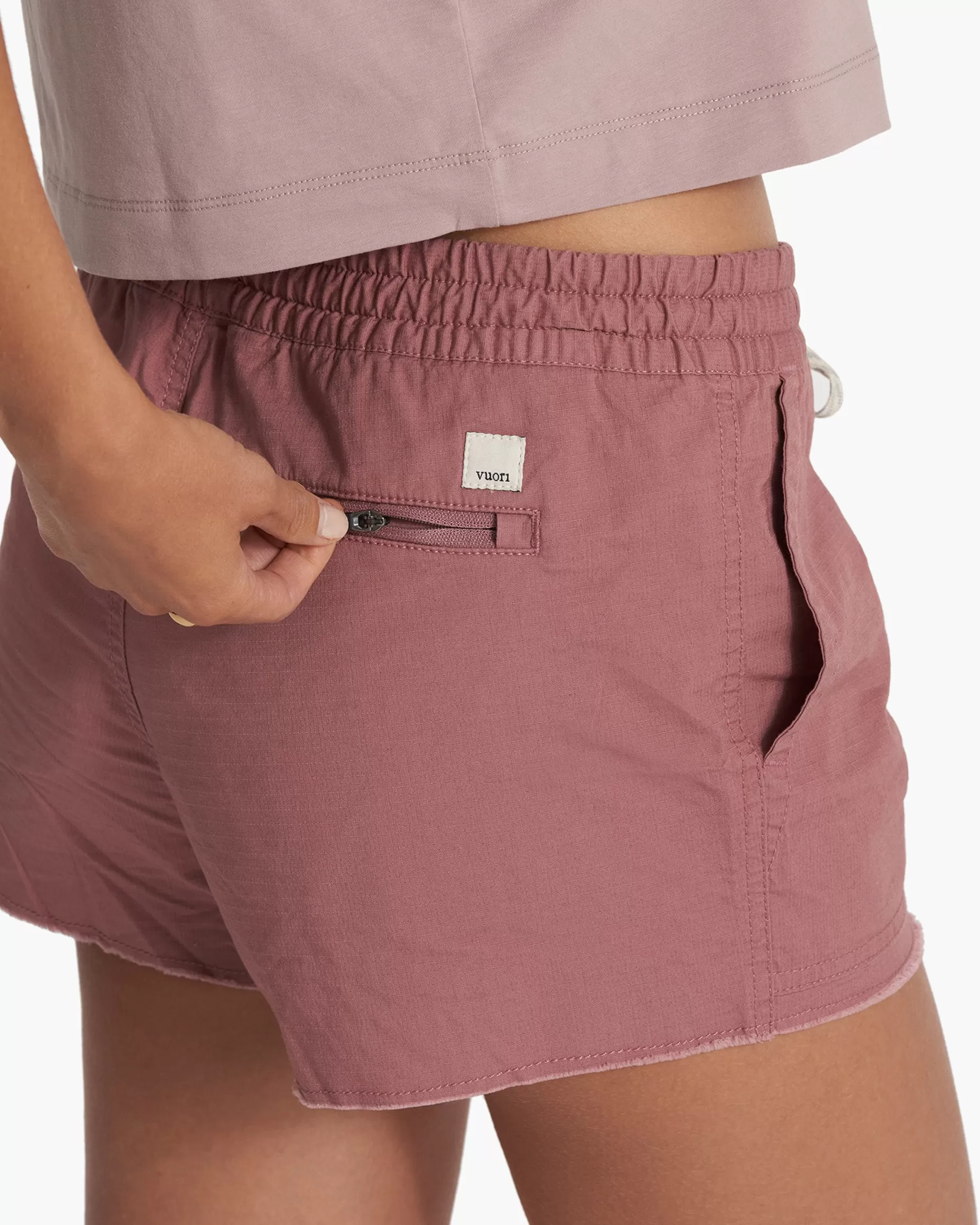 Vuori Vintage Ripstop Short Marsala Cheap